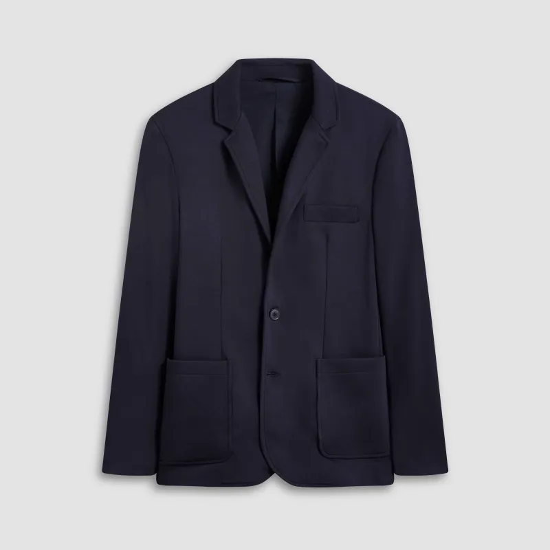 Soft Touch Two-Button Knit Blazer sold by Bugatchi