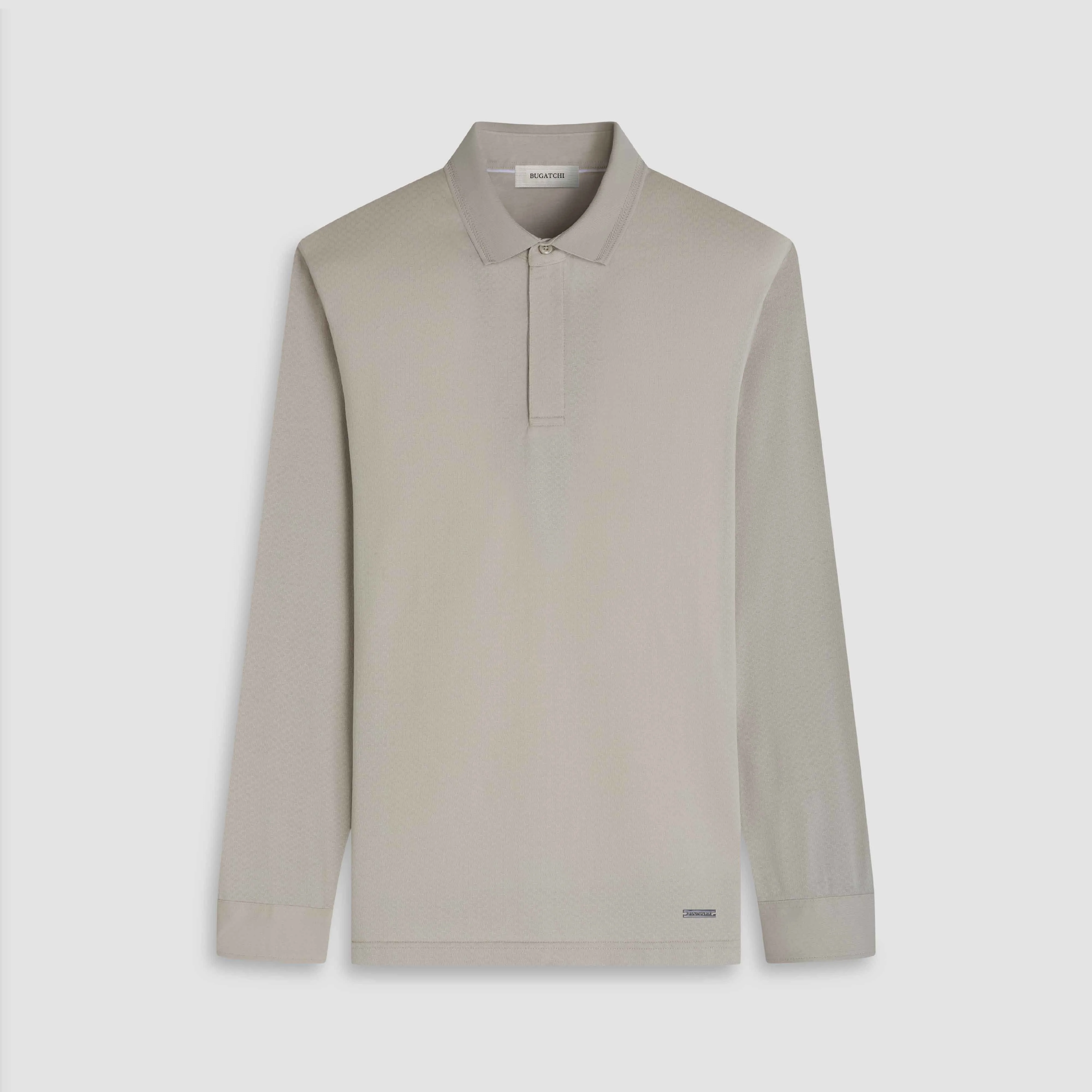 Textured Basketweave Polo sold by Bugatchi