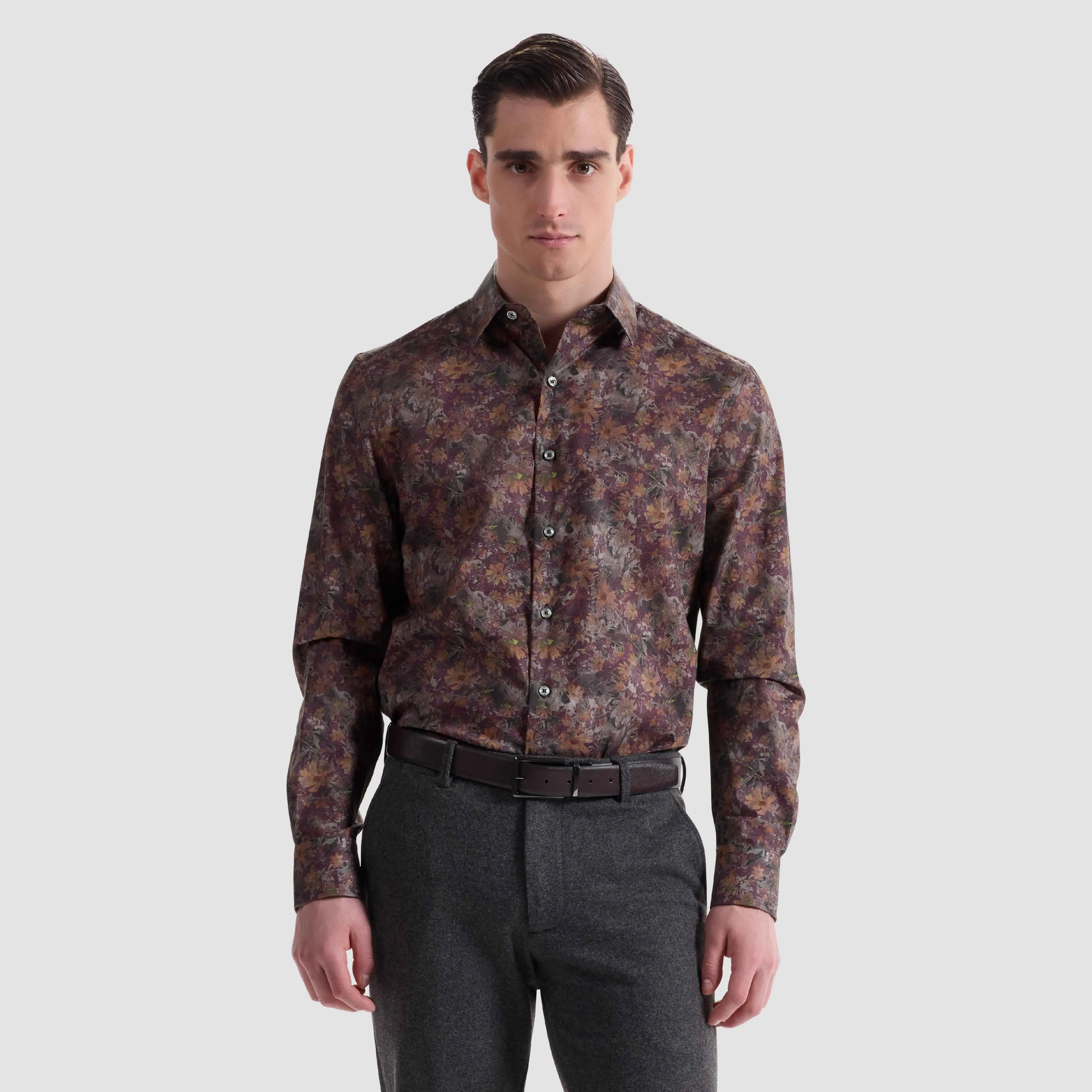 Julian Floral Shirt sold by Bugatchi product image thumbnail 2