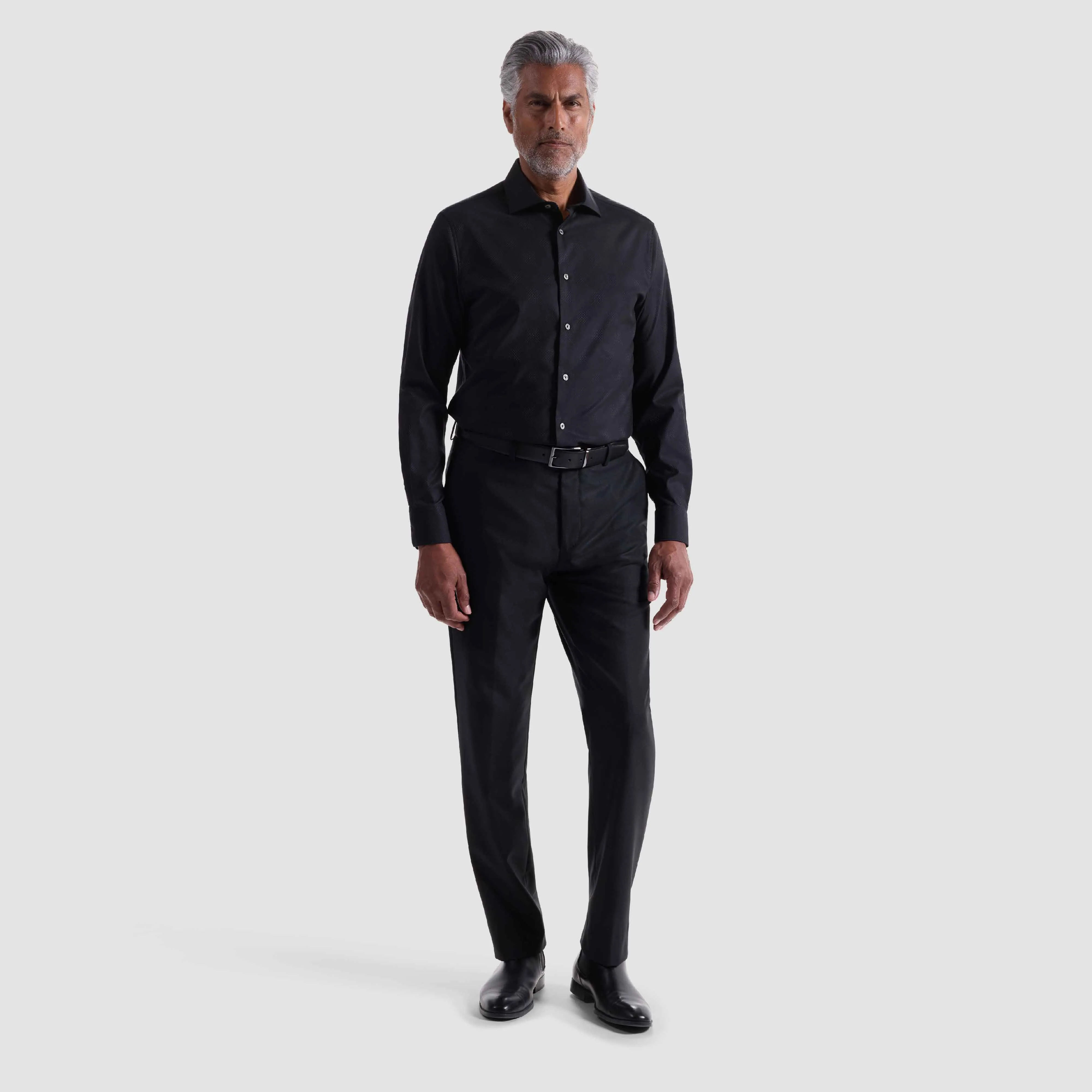 Axel Dot Jacquard Shirt sold by Bugatchi product image thumbnail 5