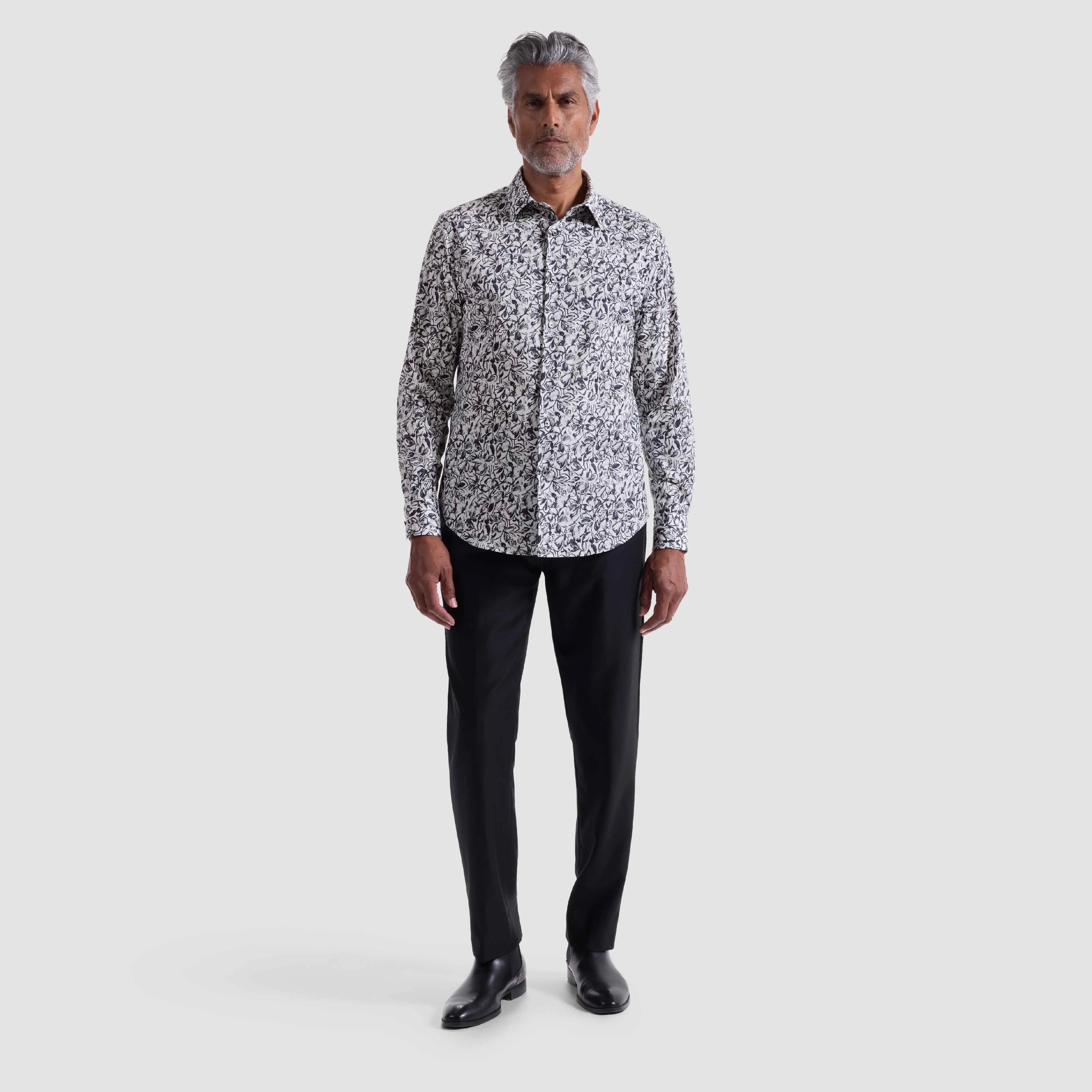 Julian Floral Shirt sold by Bugatchi product image thumbnail 5
