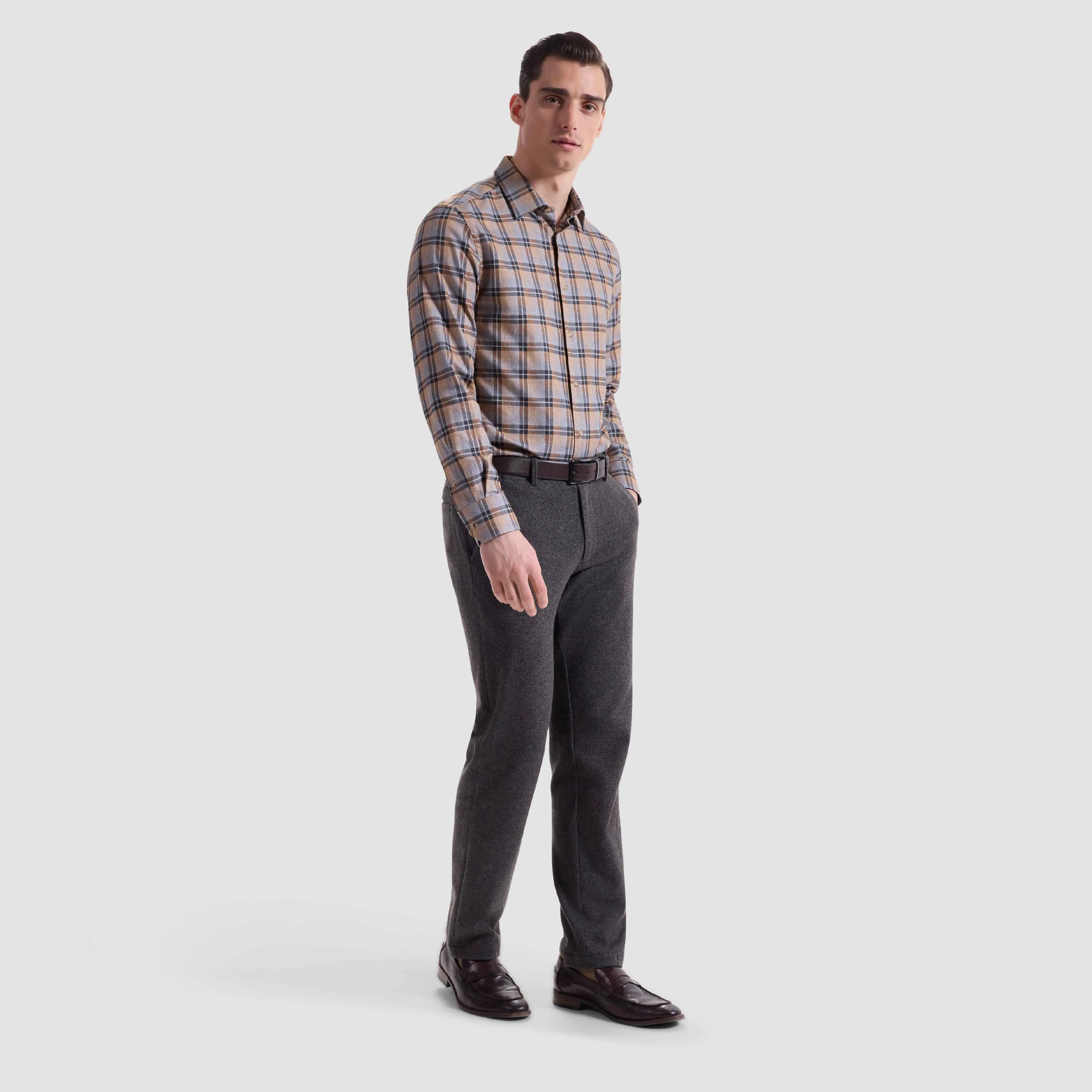 Julian Plaid Shirt sold by Bugatchi product image thumbnail 5