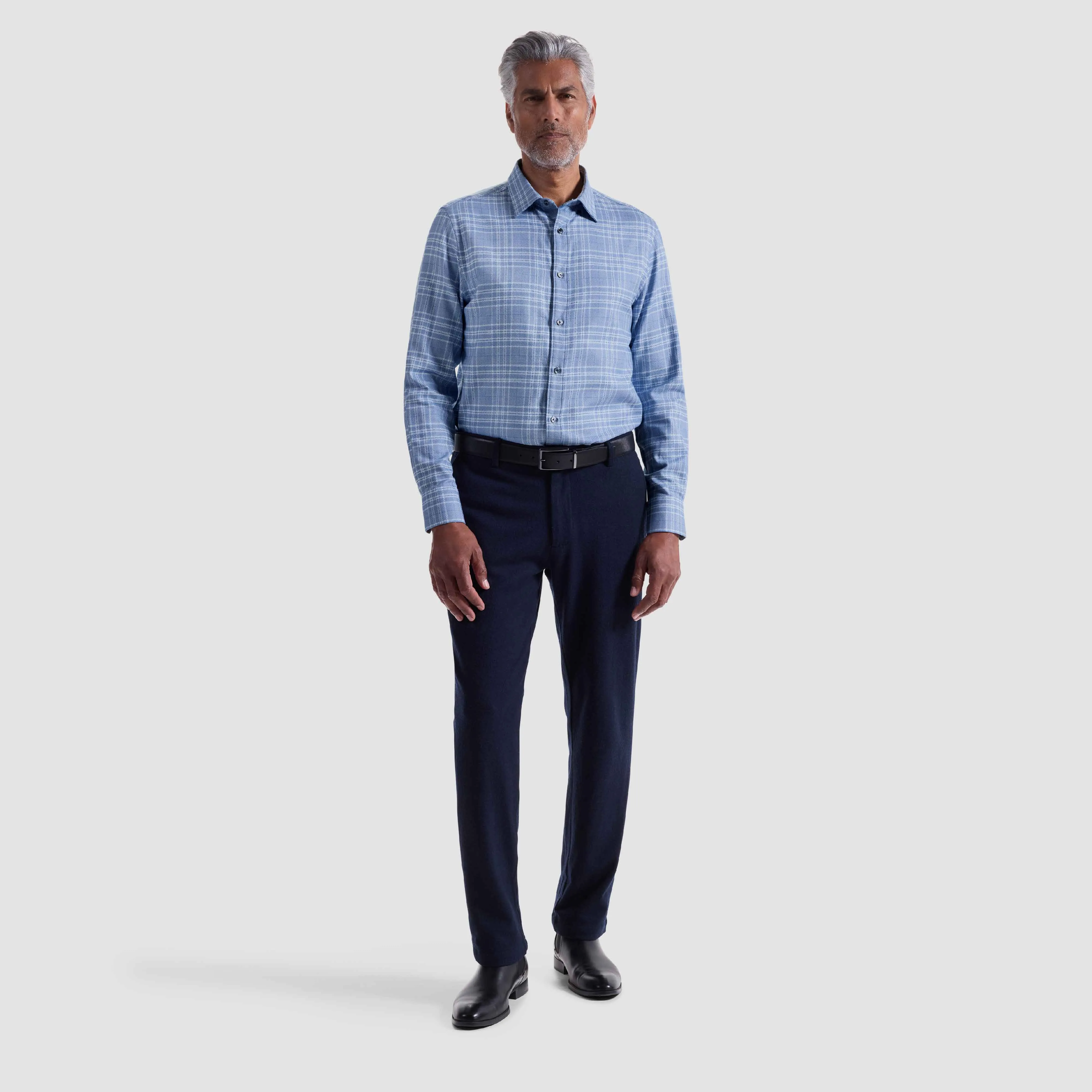 Karl Plaid Shirt sold by Bugatchi product image thumbnail 5