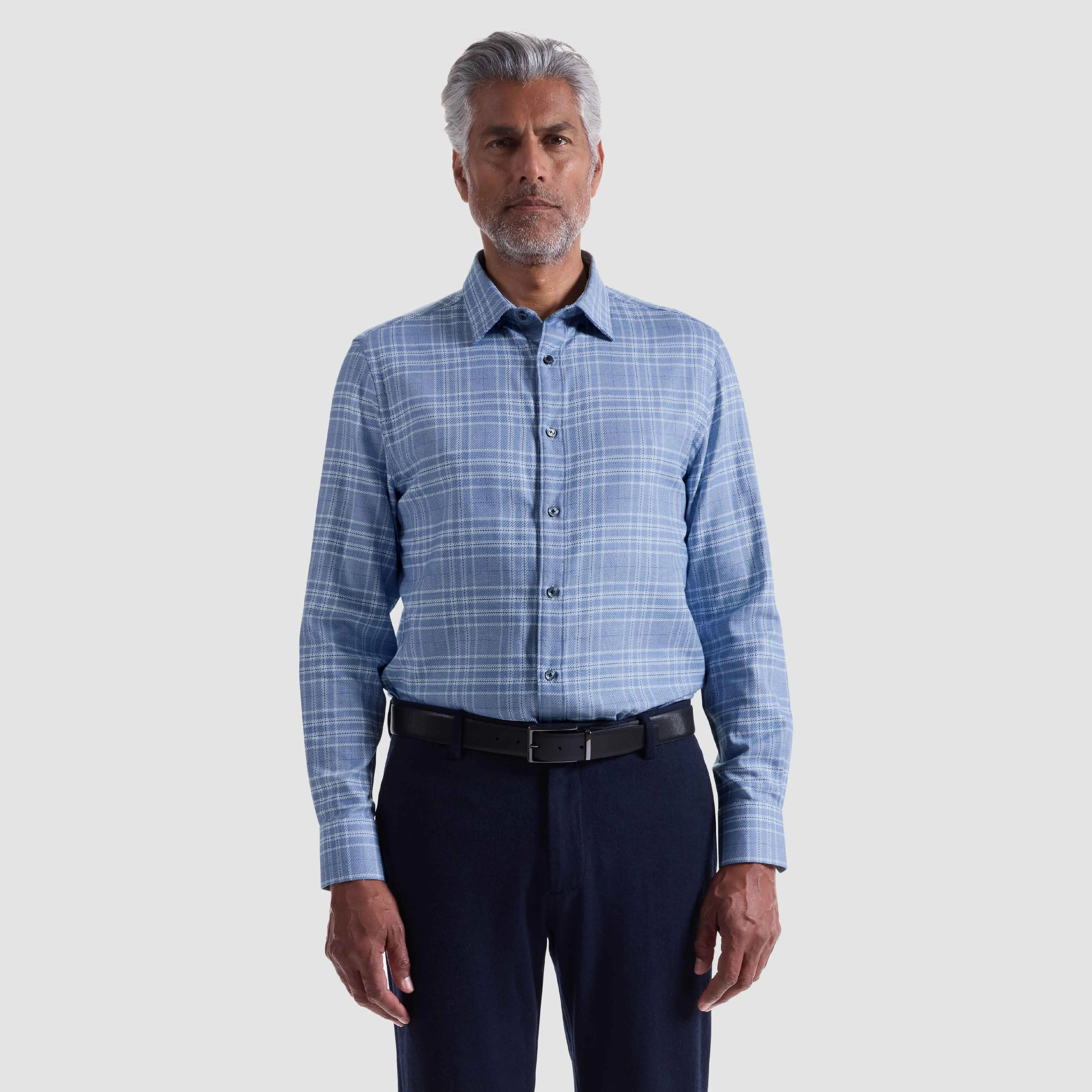 Karl Plaid Shirt sold by Bugatchi product image thumbnail 2