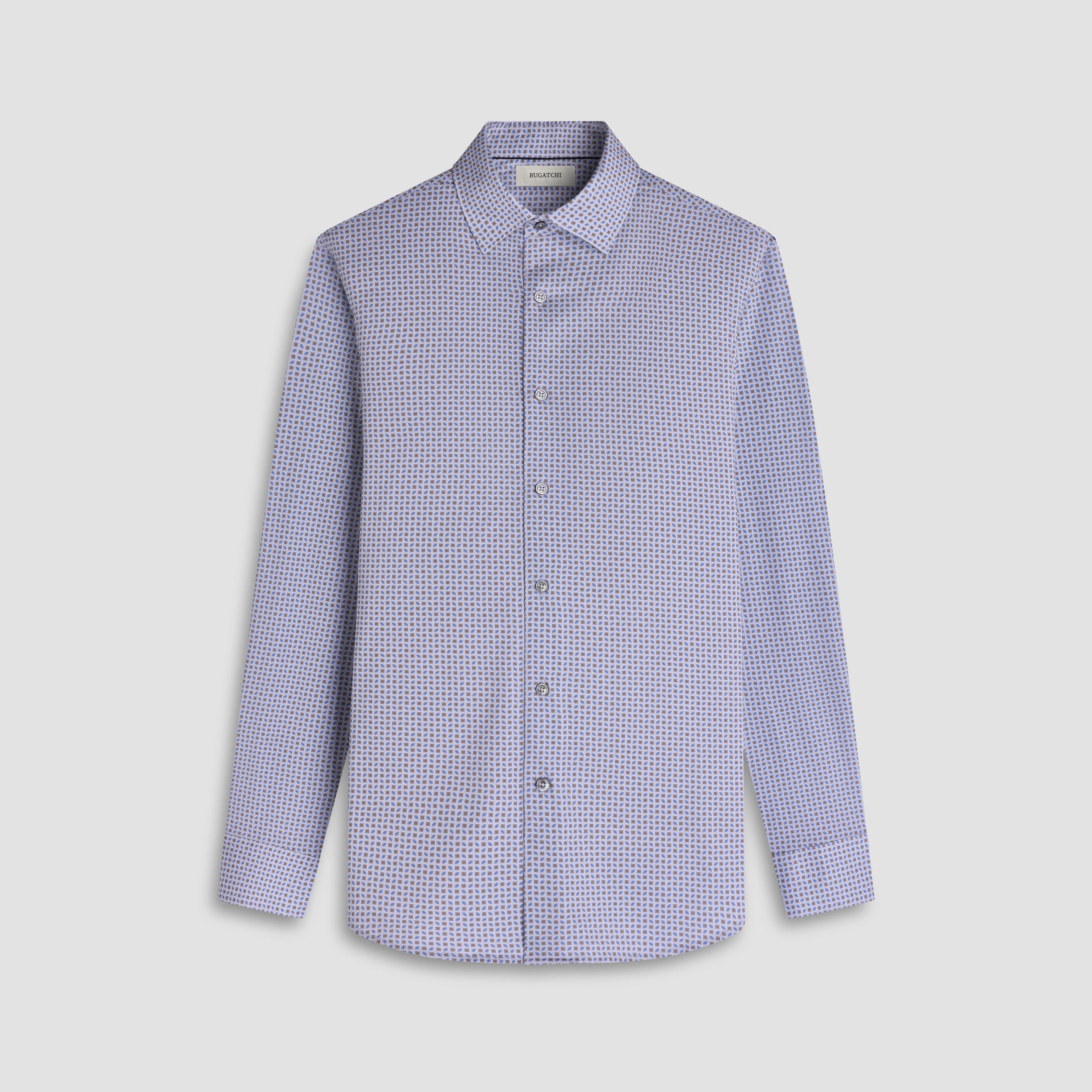 Jules Geometric OoohCotton Shirt sold by Bugatchi
