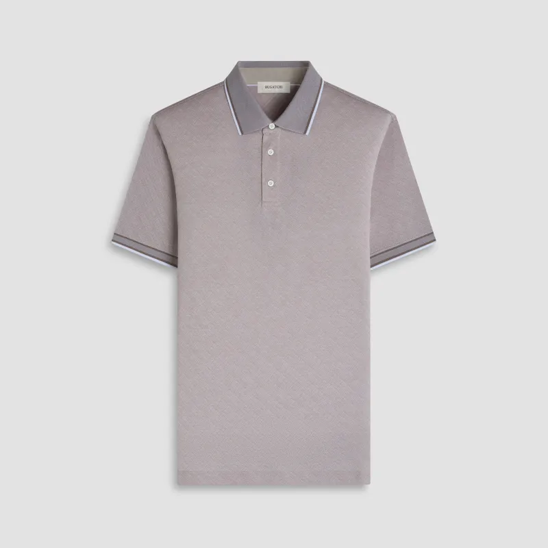 Diamond Pique Polo sold by Bugatchi