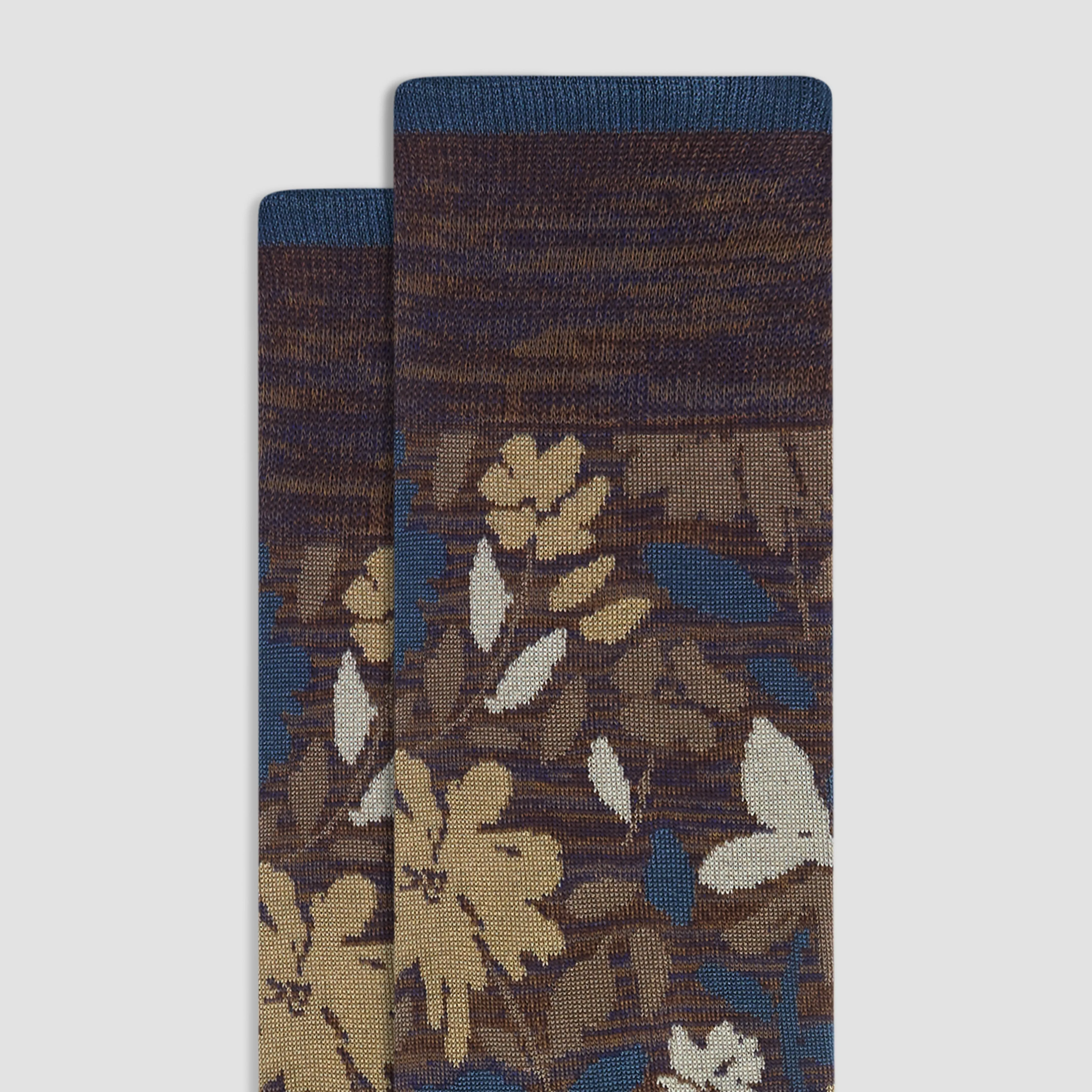 Floral Mid-Calf Socks sold by Bugatchi product image thumbnail 2