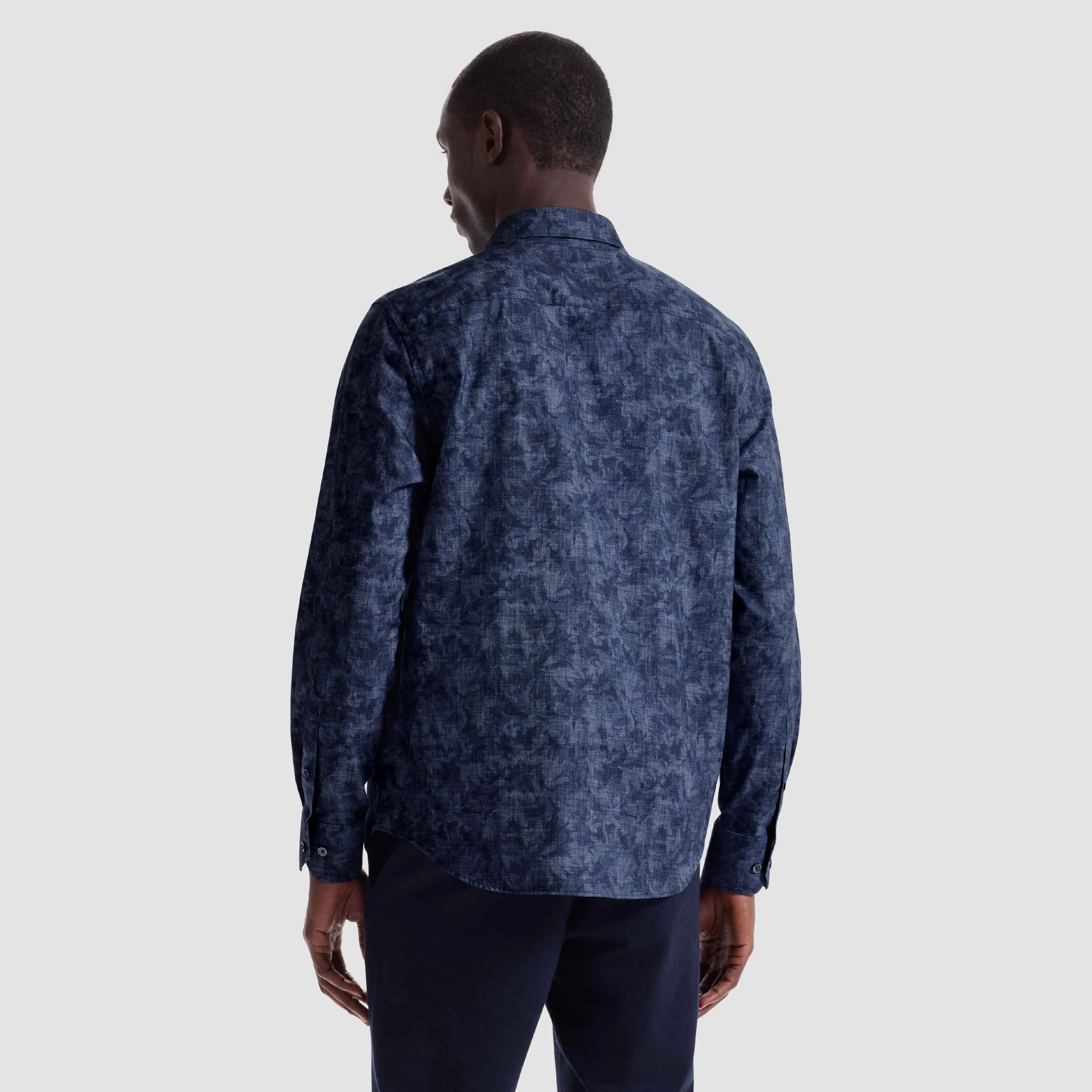 Axel Faded Floral Shirt sold by Bugatchi product image thumbnail 4