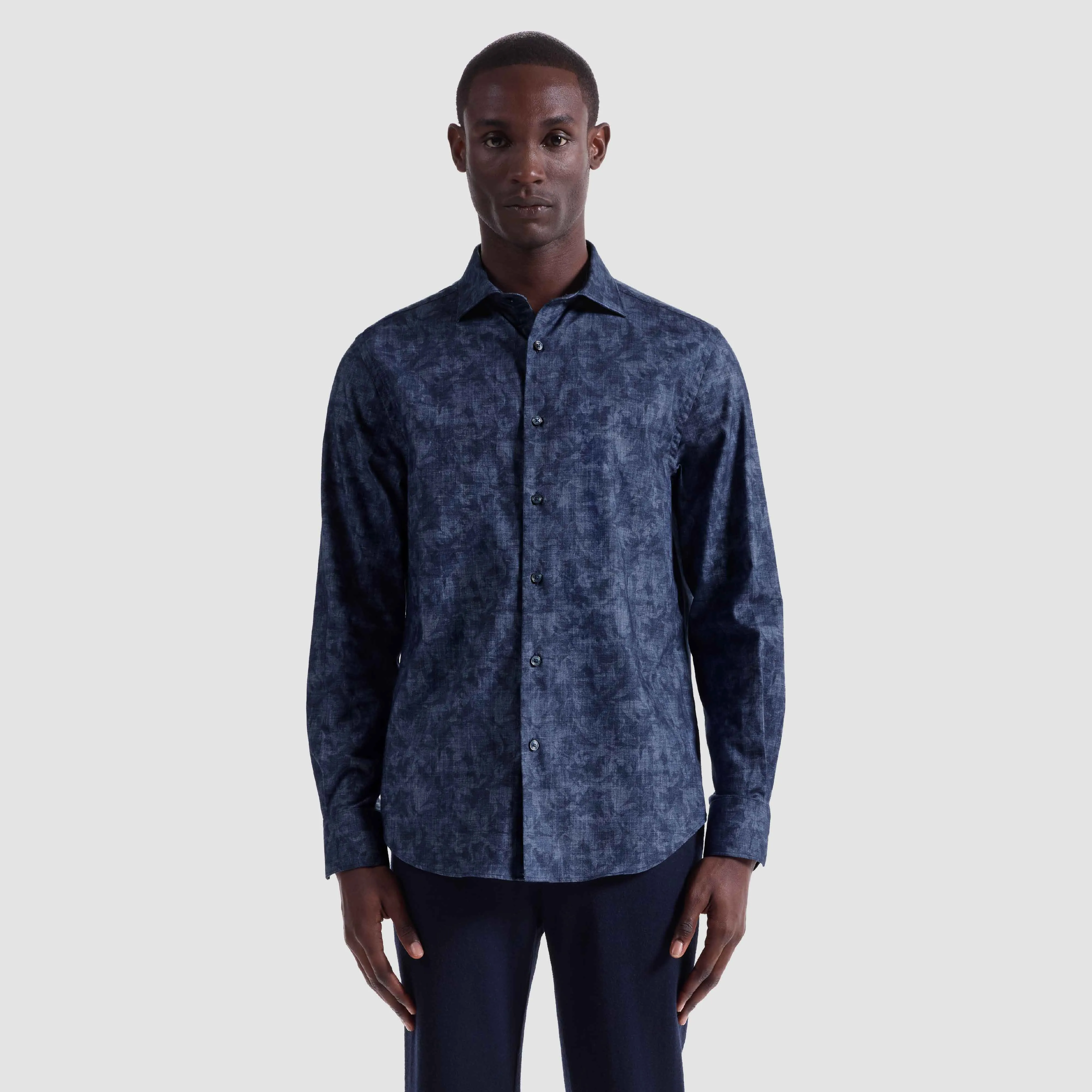 Axel Faded Floral Shirt sold by Bugatchi product image thumbnail 2