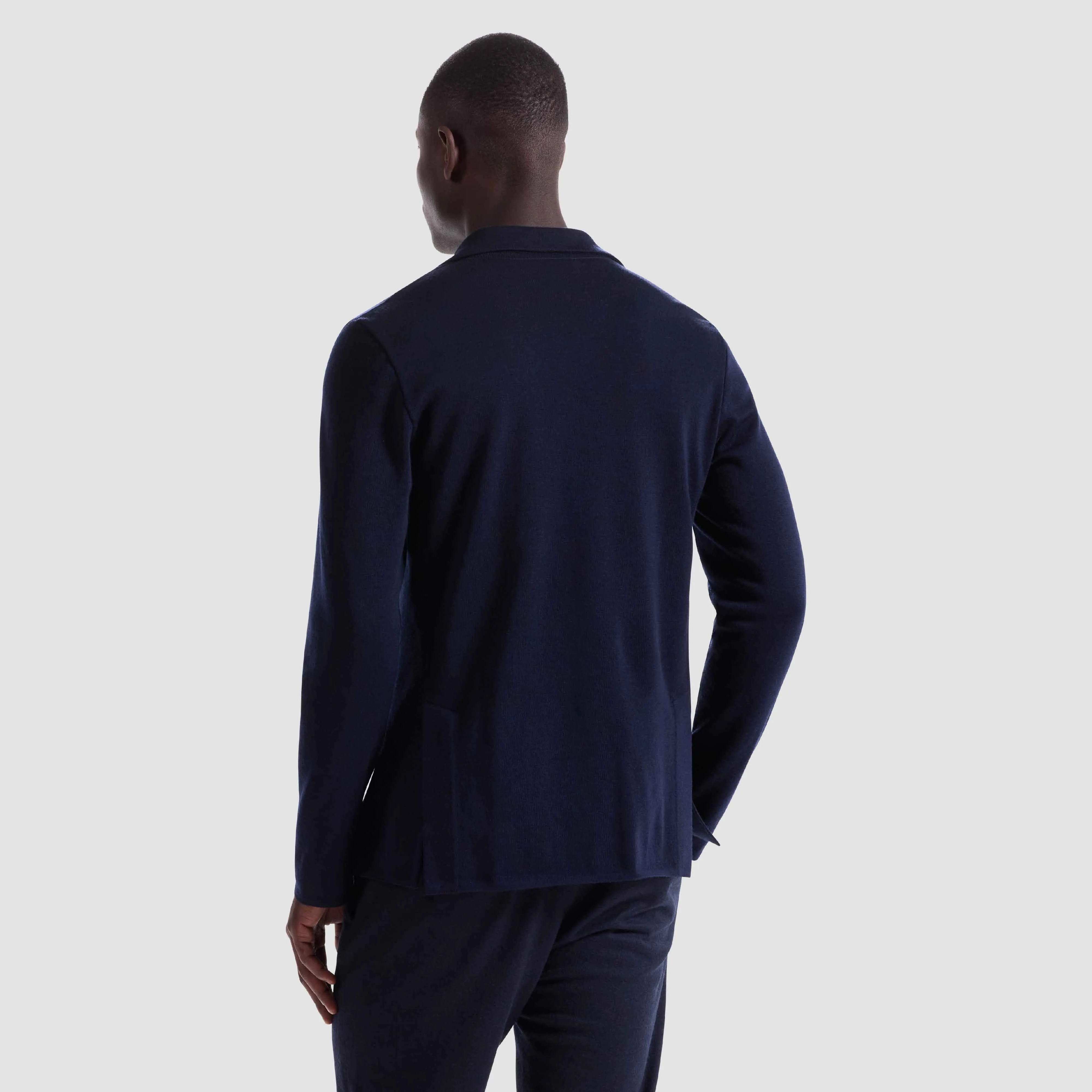 Double-Breasted Blazer Sweater sold by Bugatchi product image thumbnail 4