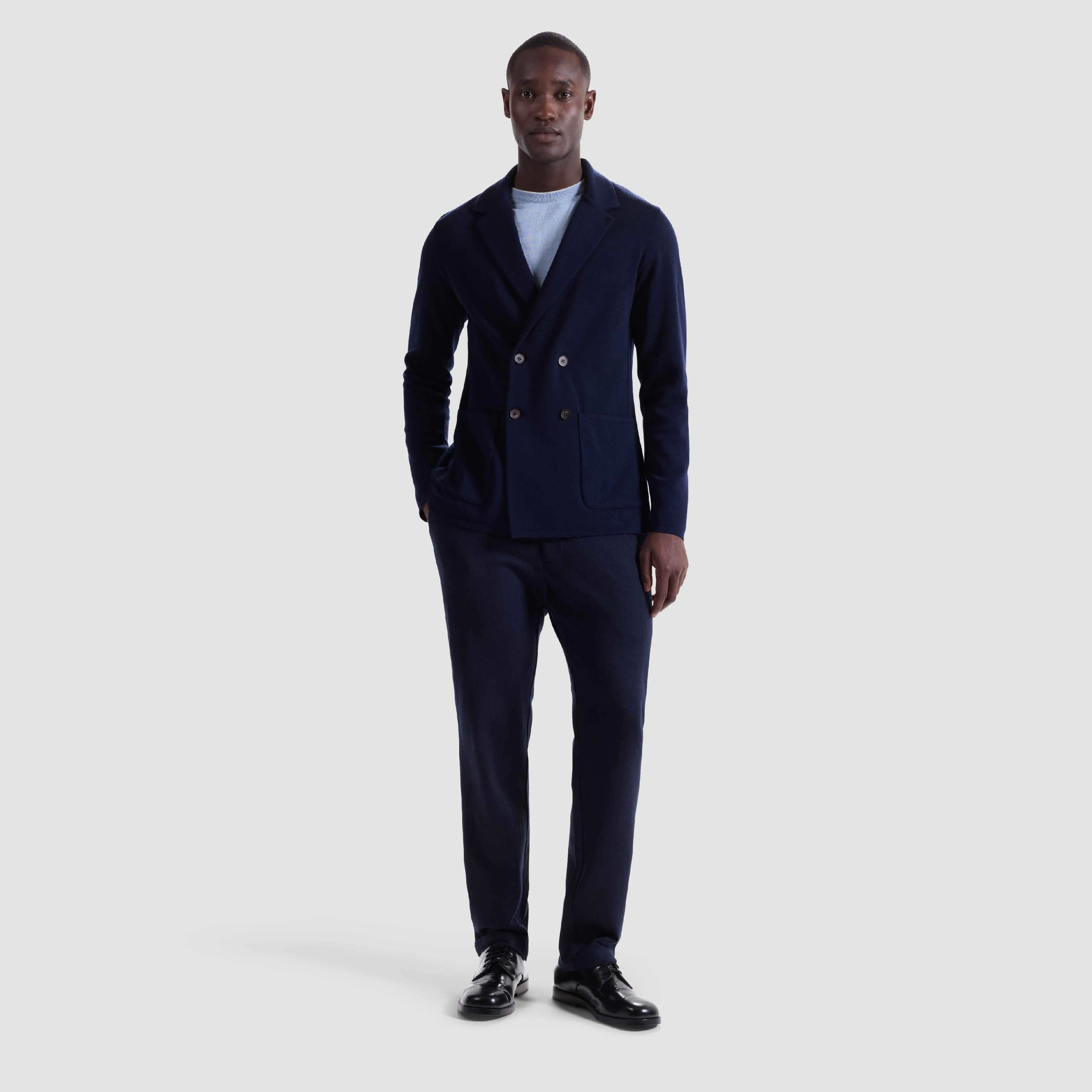 Double-Breasted Blazer Sweater sold by Bugatchi product image thumbnail 5