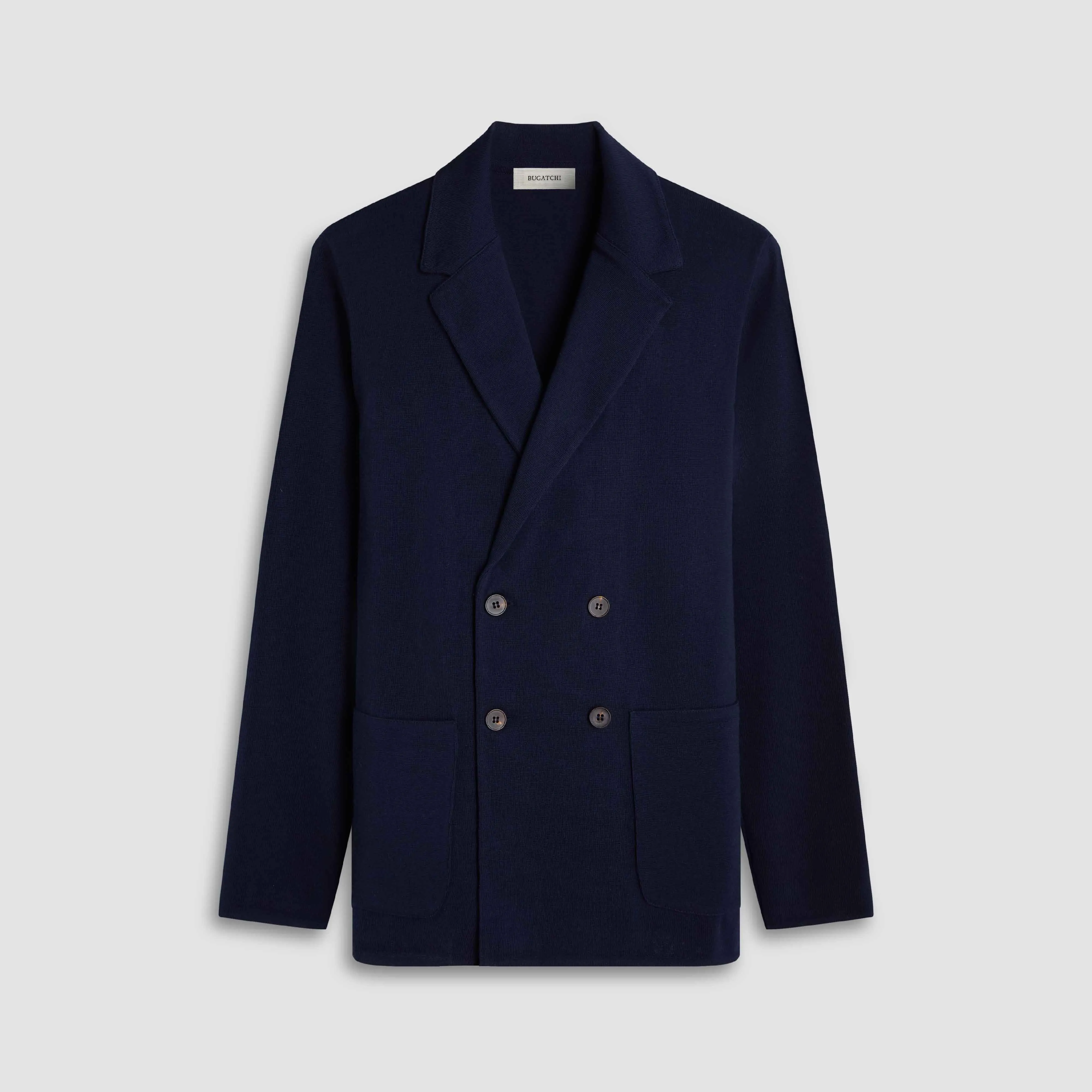 Double-Breasted Blazer Sweater sold by Bugatchi