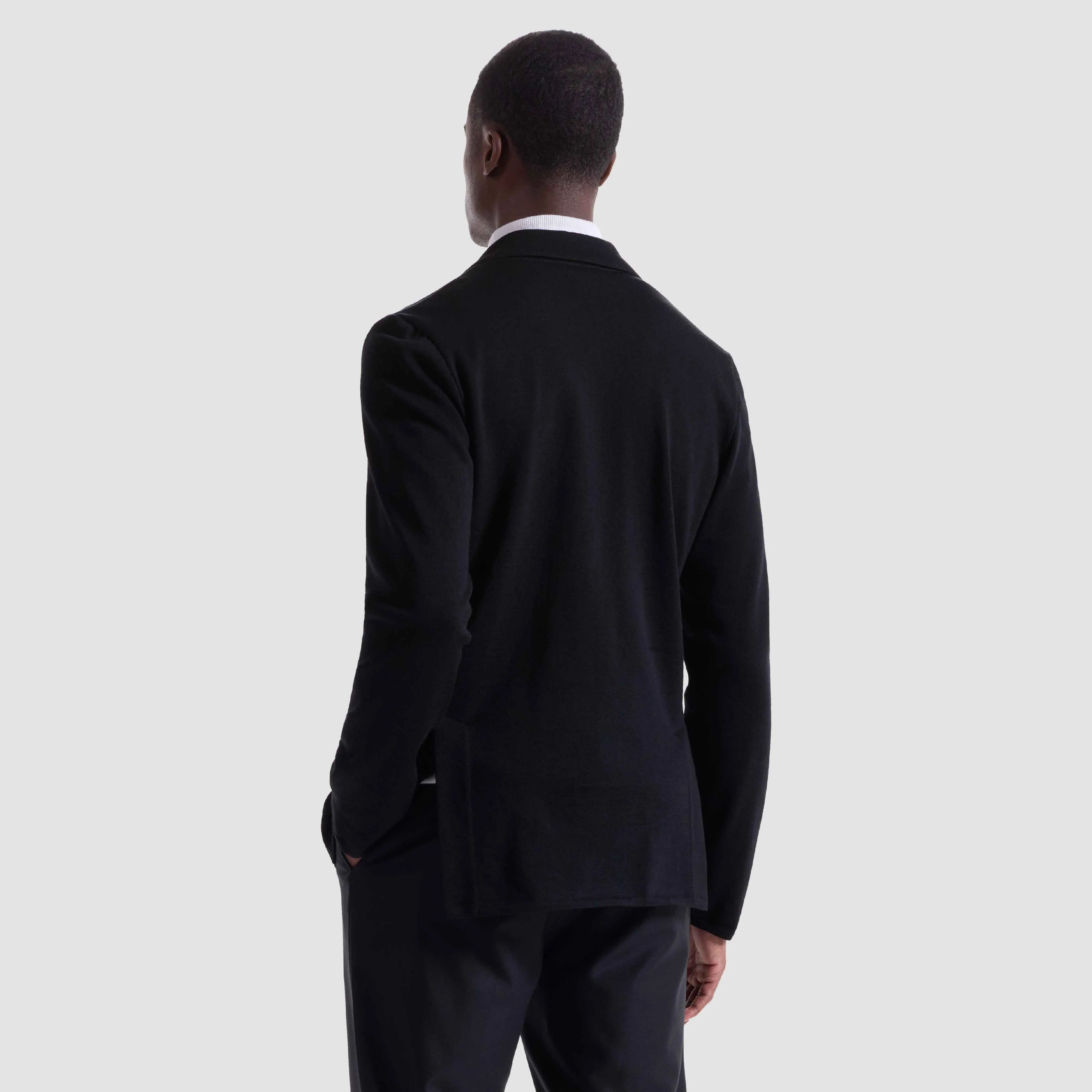 Double-Breasted Blazer Sweater sold by Bugatchi product image thumbnail 4