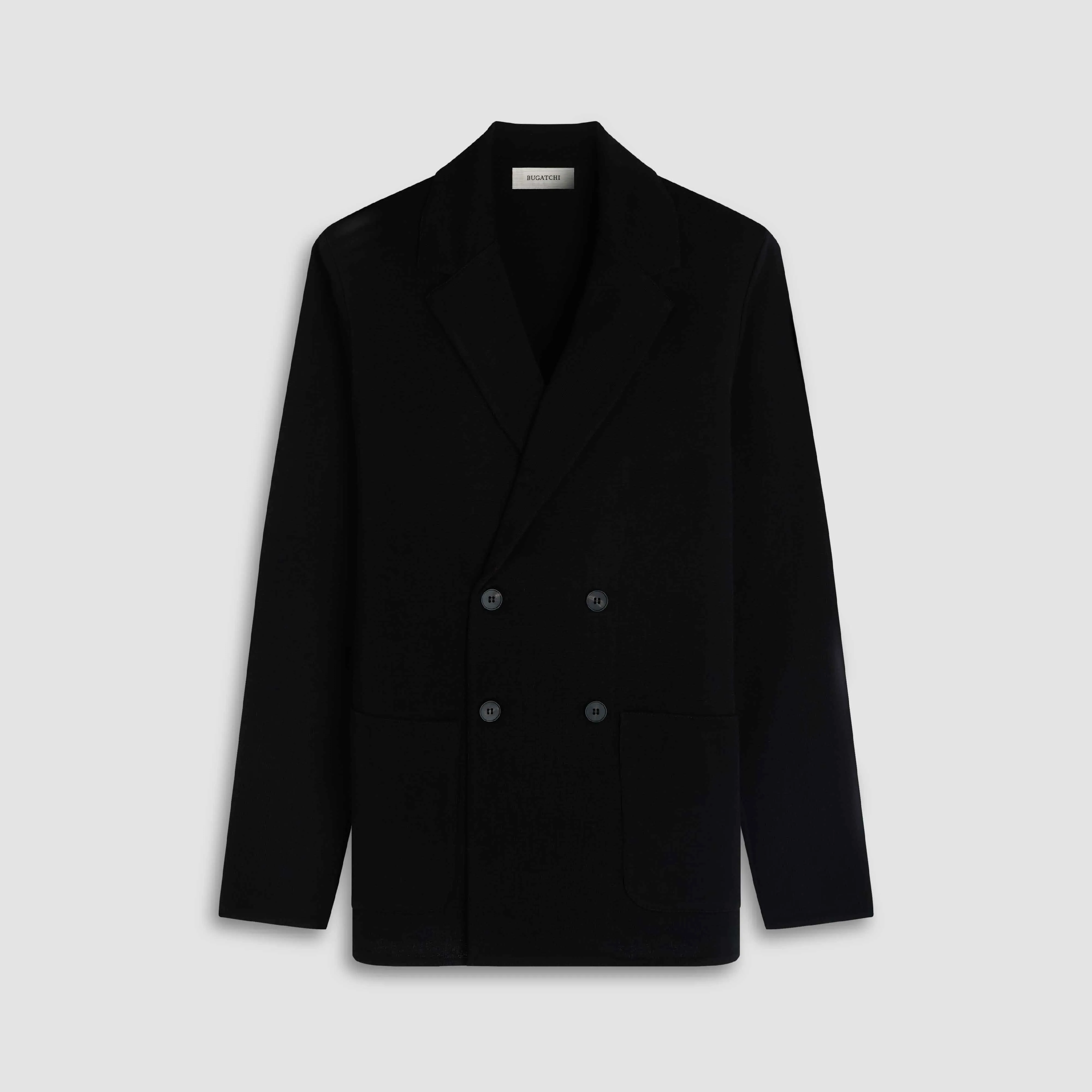 Double-Breasted Blazer Sweater sold by Bugatchi