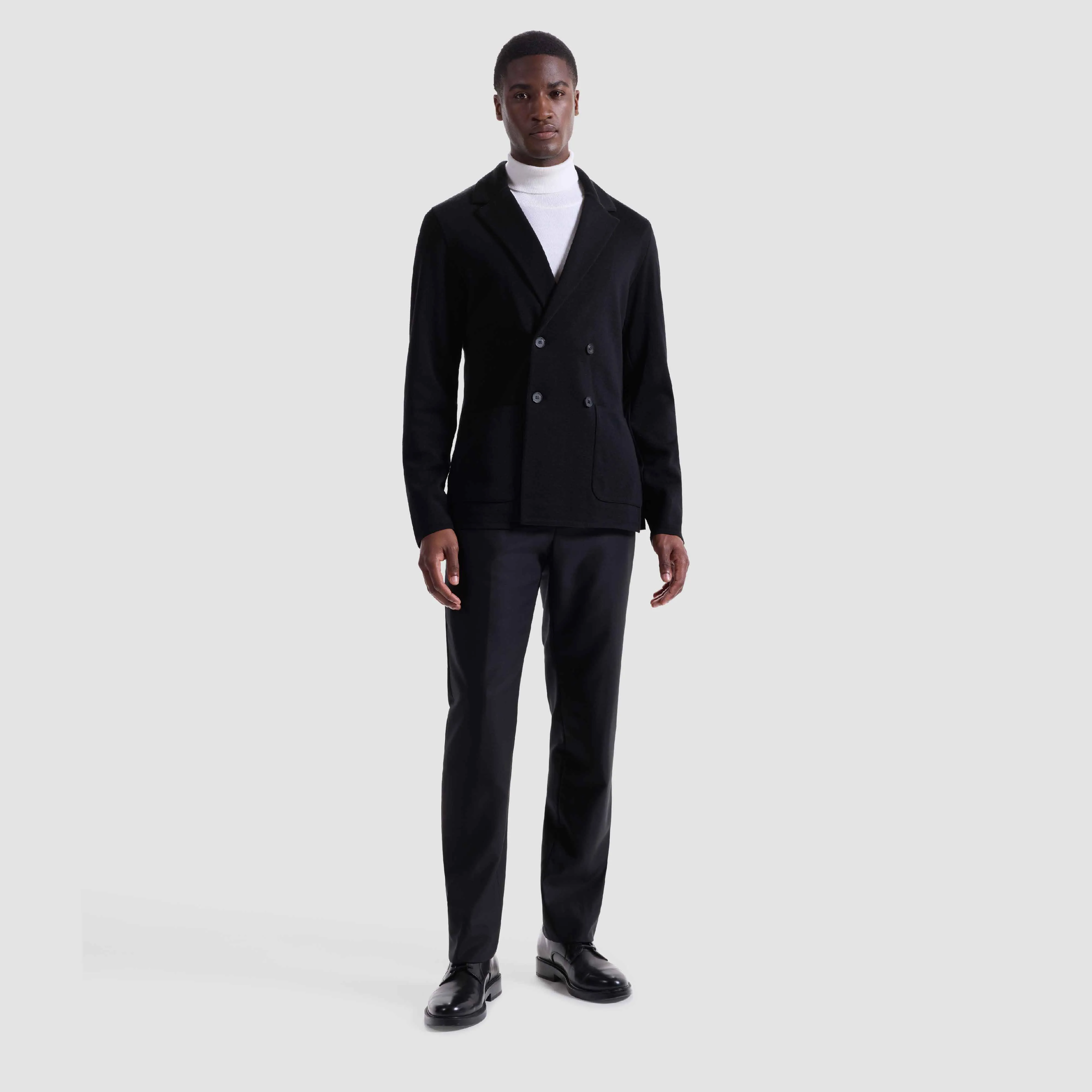 Double-Breasted Blazer Sweater sold by Bugatchi product image thumbnail 5