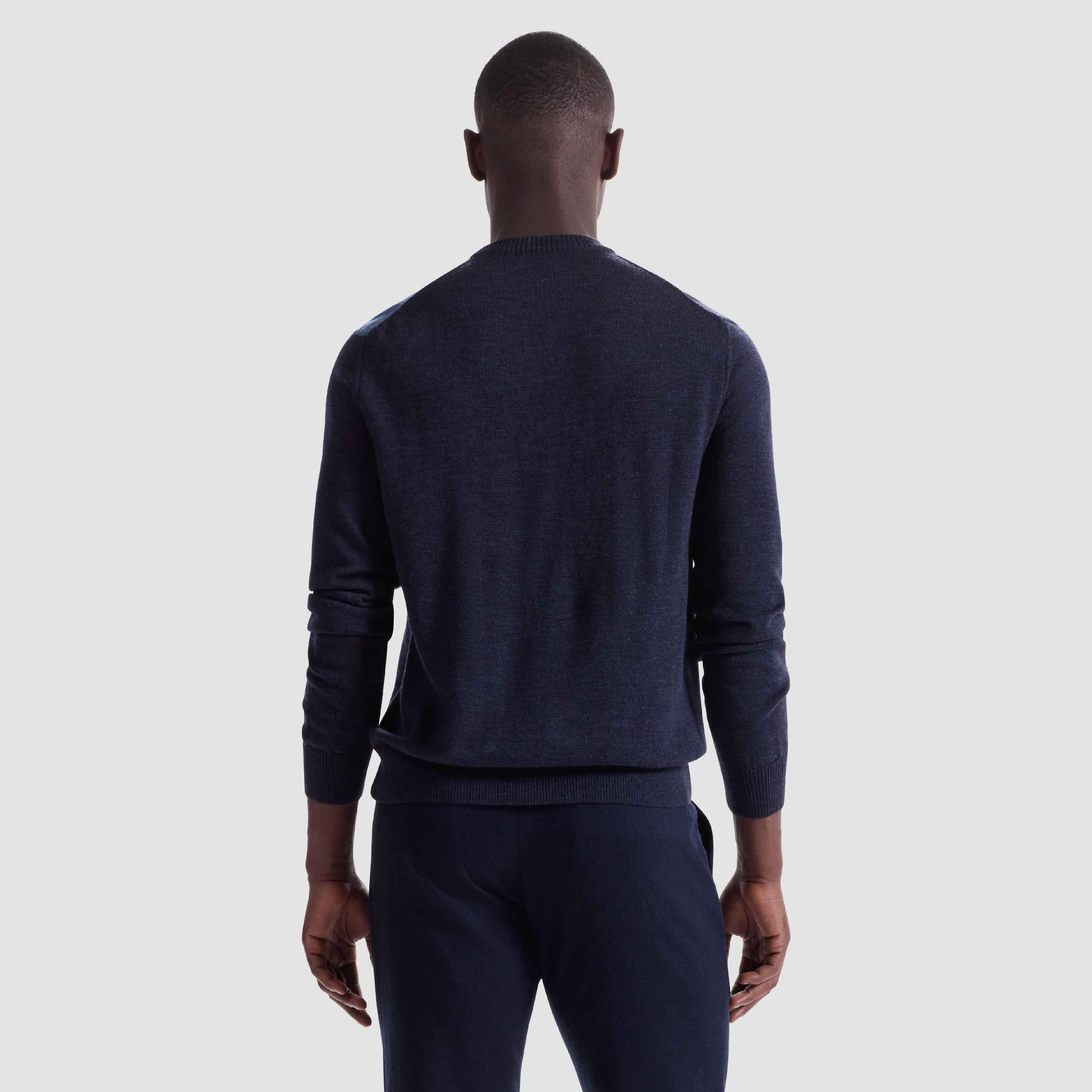 Geometric Crewneck Sweater sold by Bugatchi product image thumbnail 4