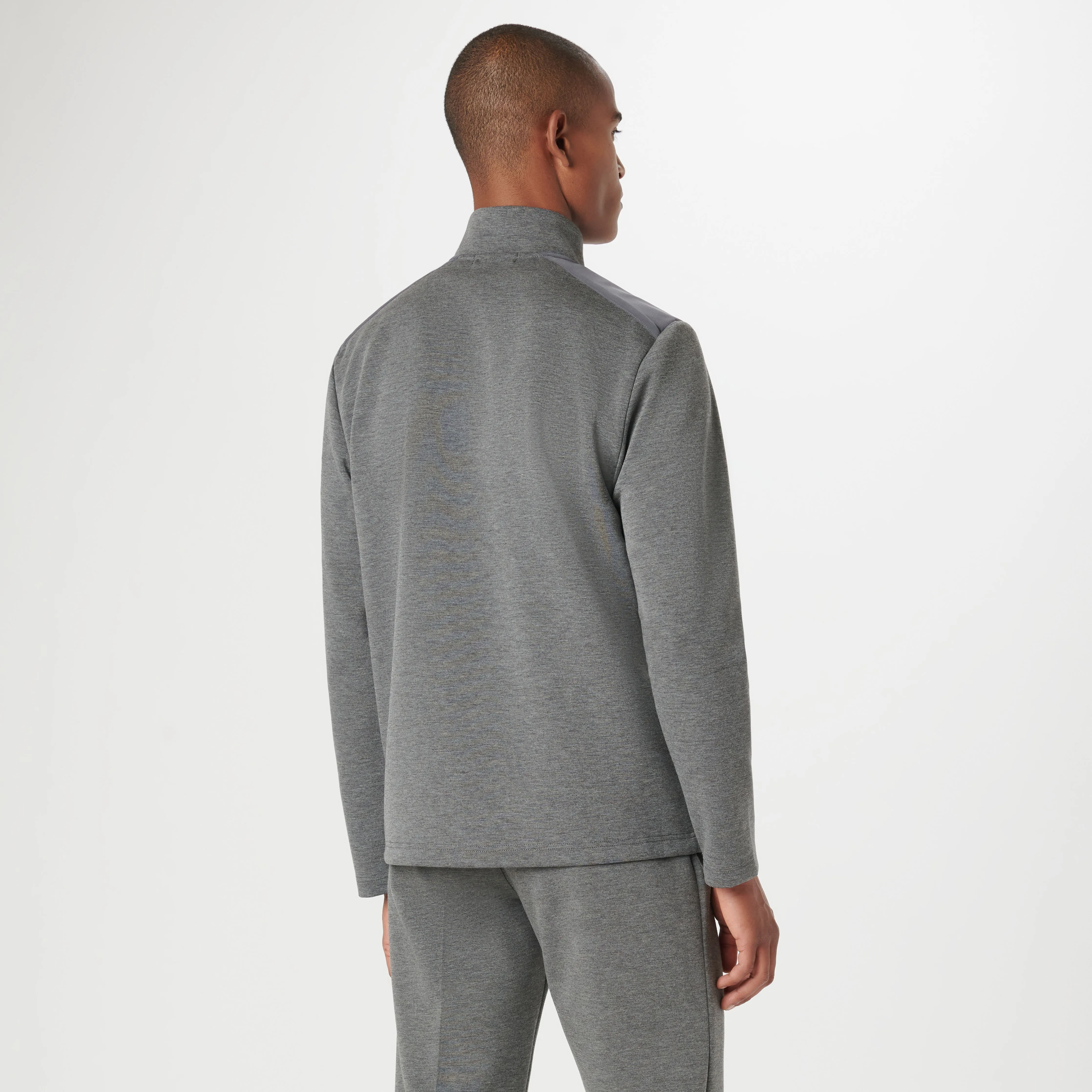 Soft Touch Performance Quarter Zip Pullover sold by Bugatchi product image thumbnail 4