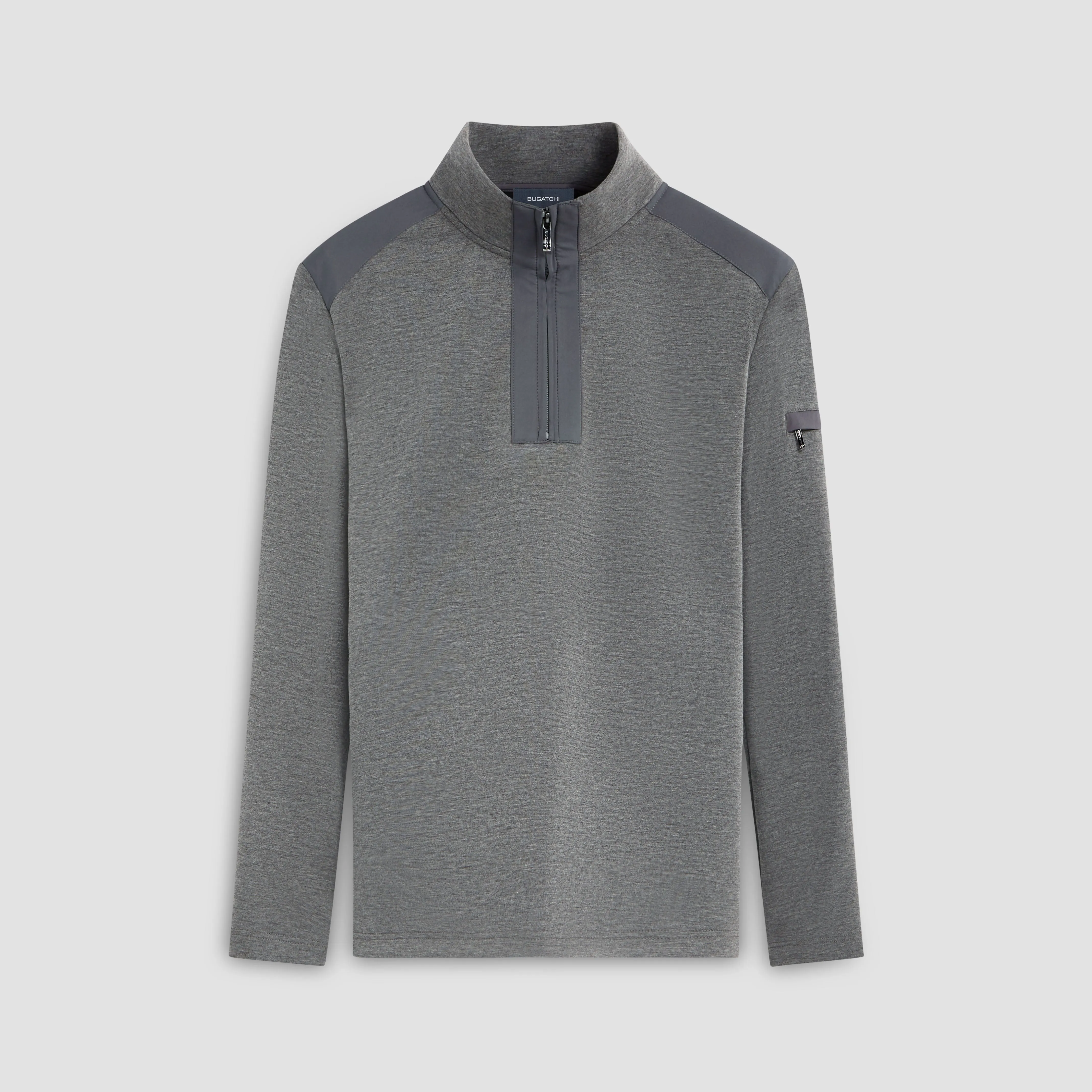 Soft Touch Performance Quarter Zip Pullover sold by Bugatchi