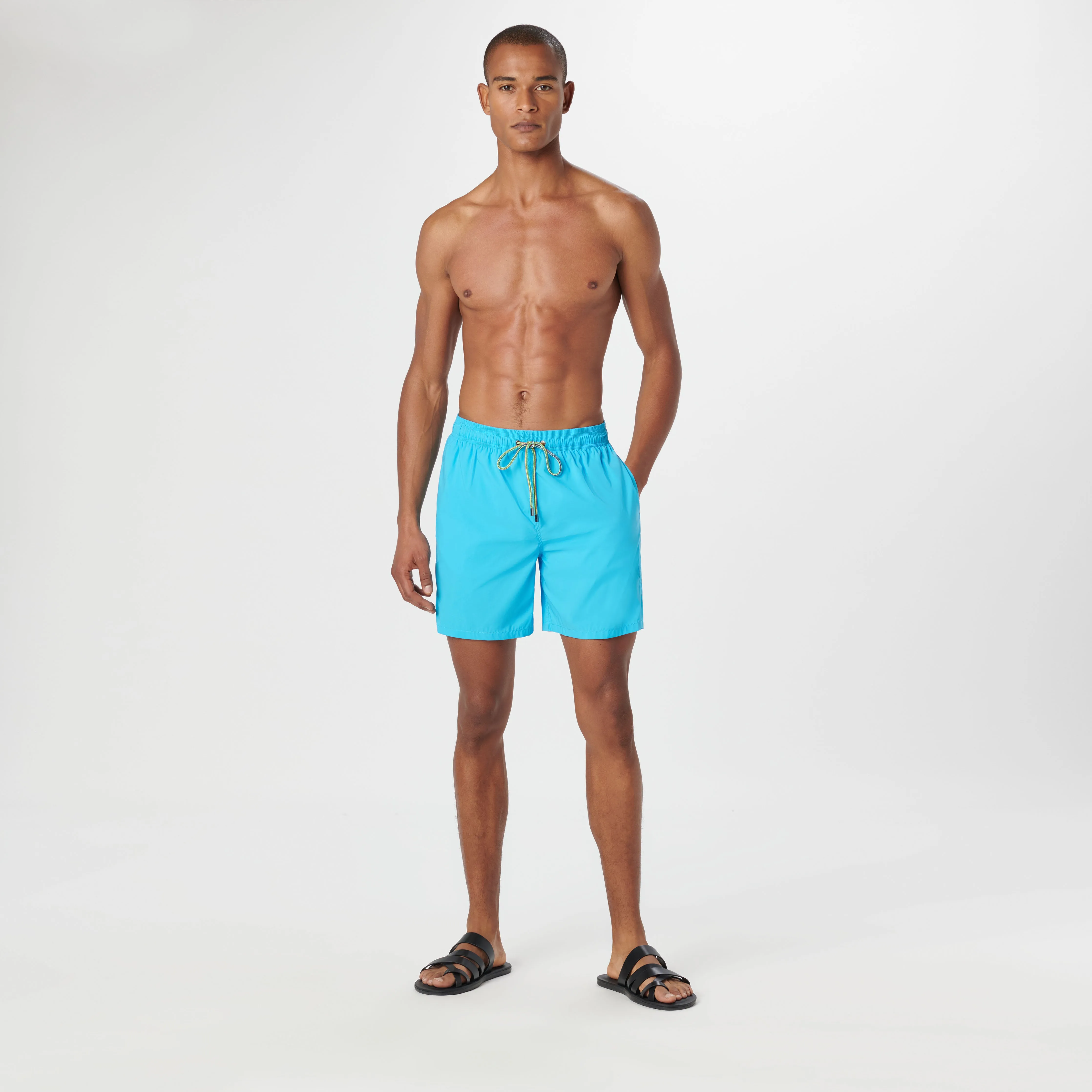 Cosmo Solid Swim Trunks sold by Bugatchi product image thumbnail 5
