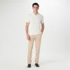Marled Johnny Collar Polo sold by Bugatchi