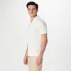 Marled Johnny Collar Polo sold by Bugatchi