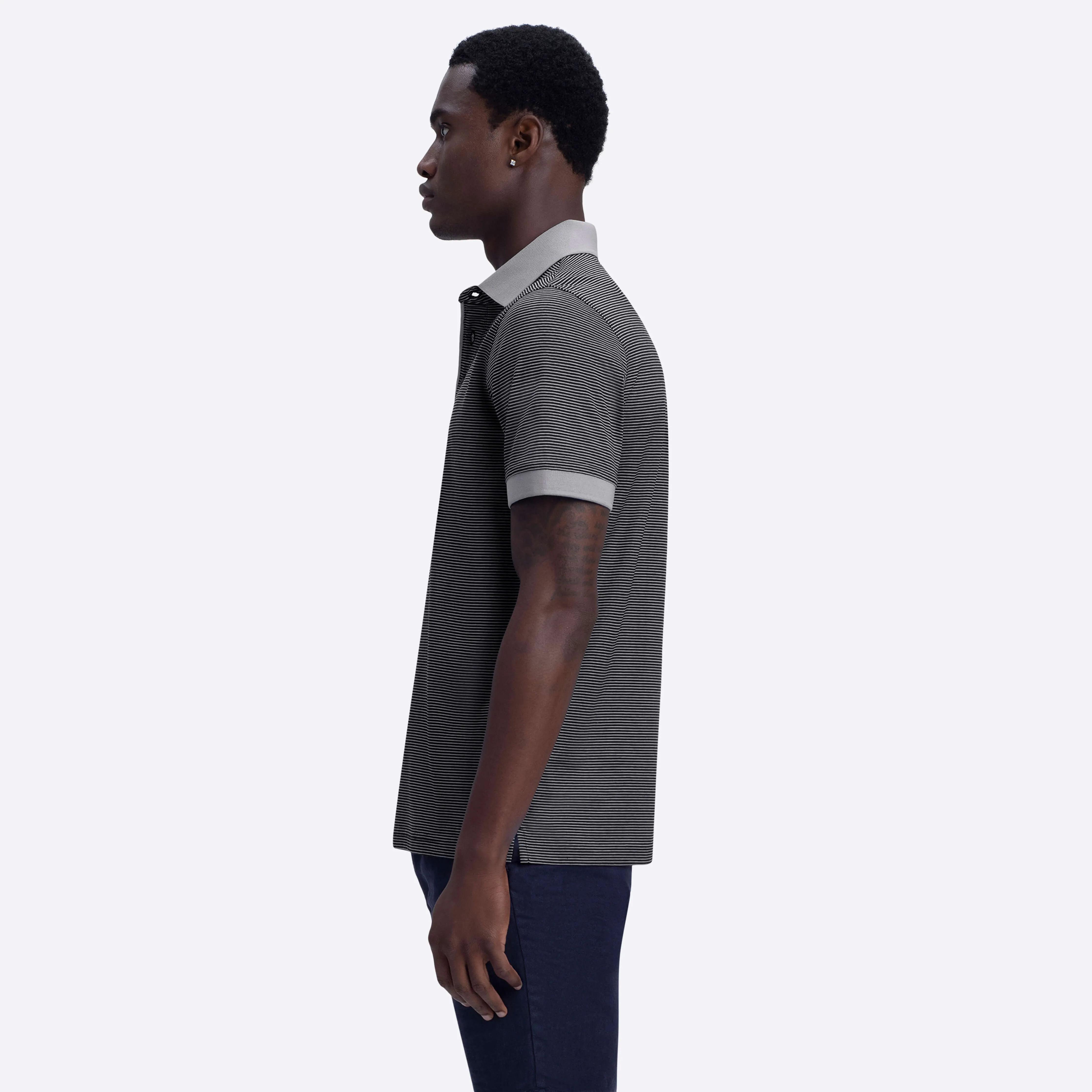 Striped Polo sold by Bugatchi product image thumbnail 3