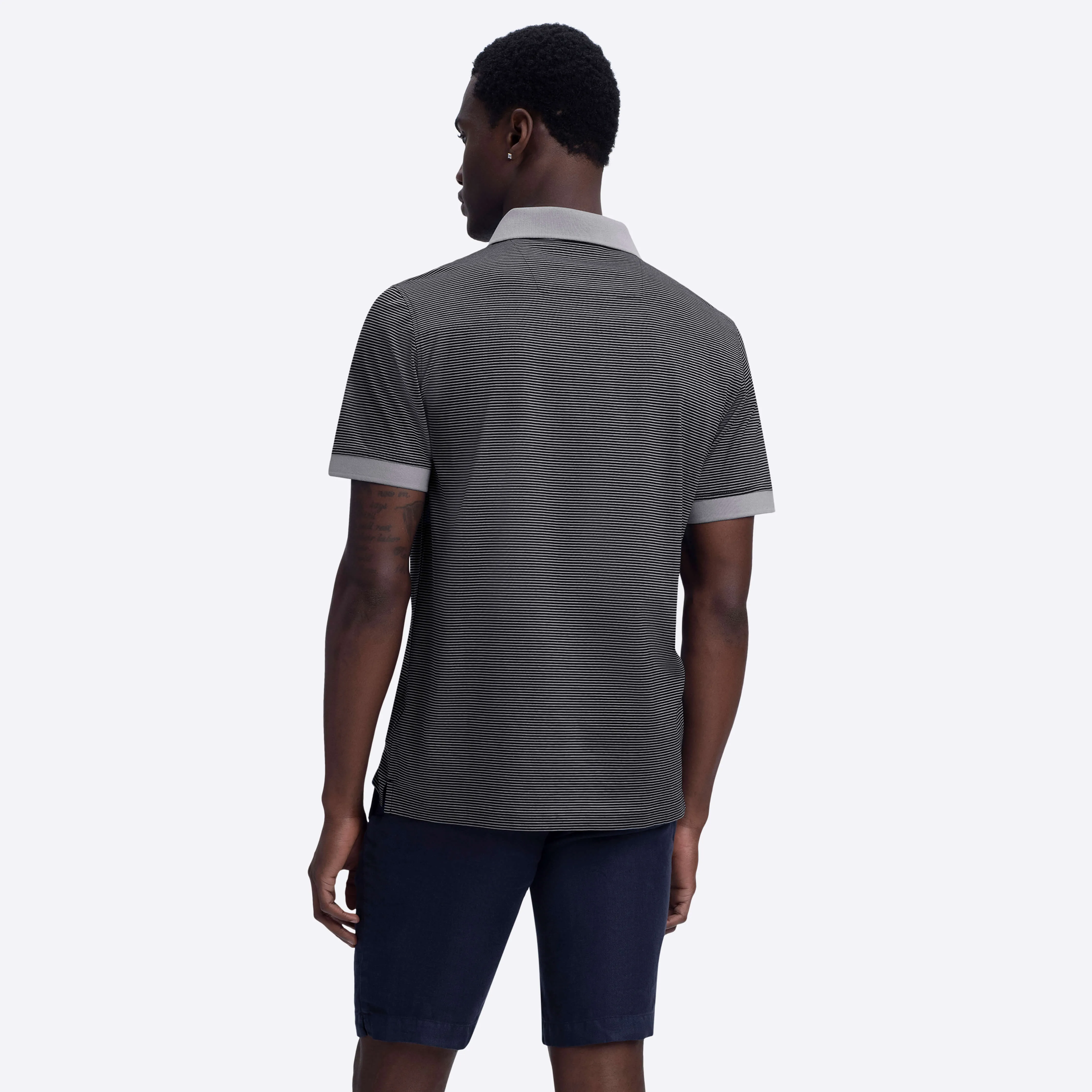 Striped Polo sold by Bugatchi product image thumbnail 4