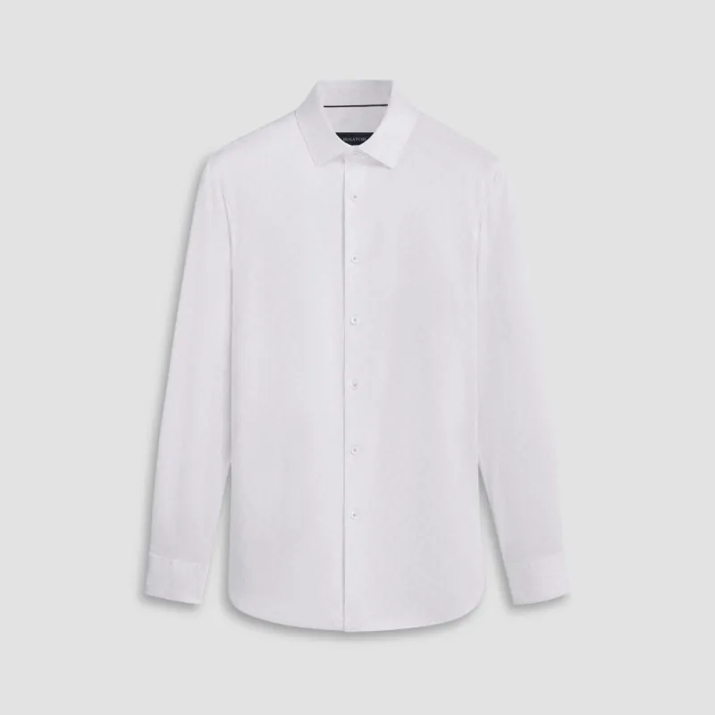 James Geometric Dot Print OoohCotton Shirt sold by Bugatchi