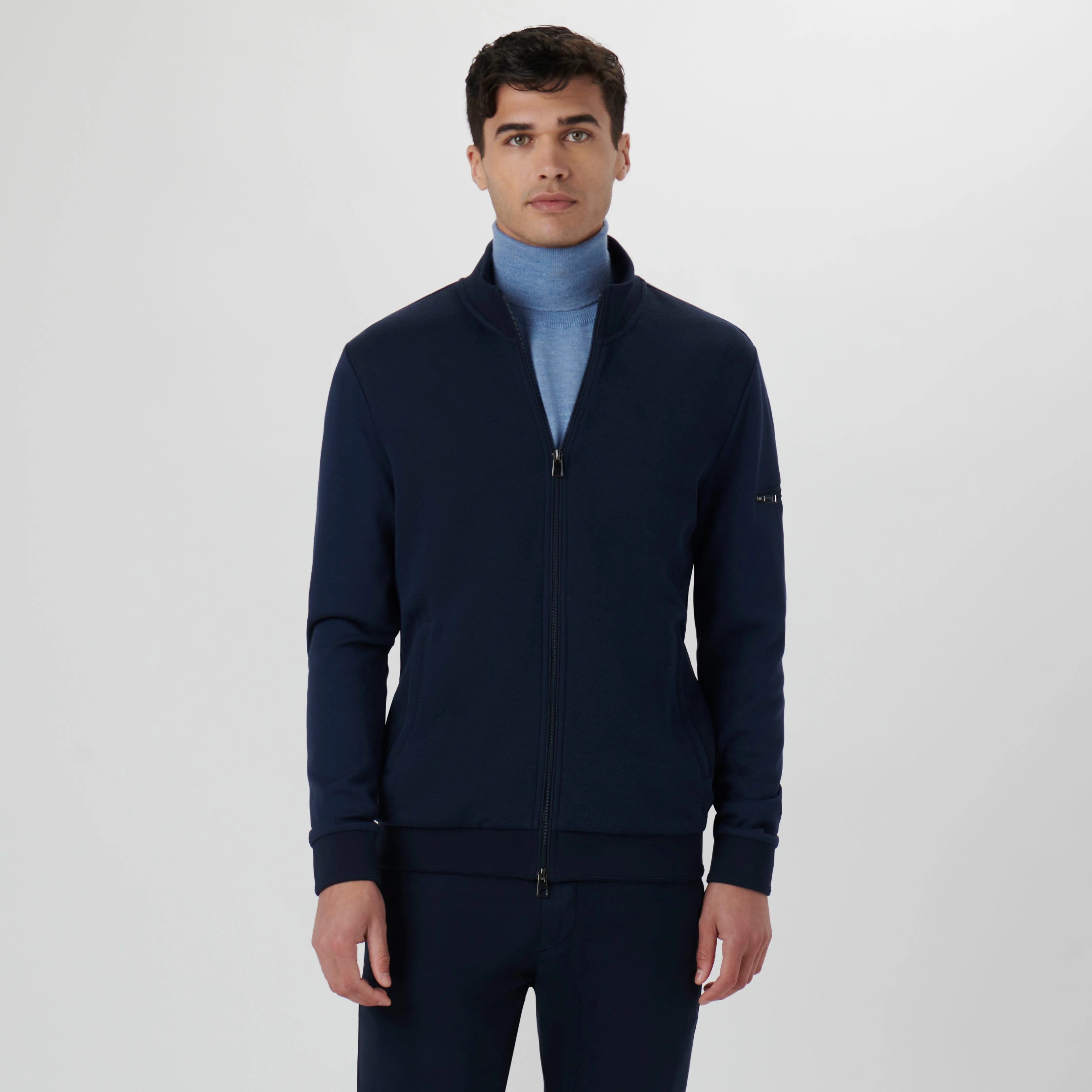 Knit Jacket sold by Bugatchi product image thumbnail 2