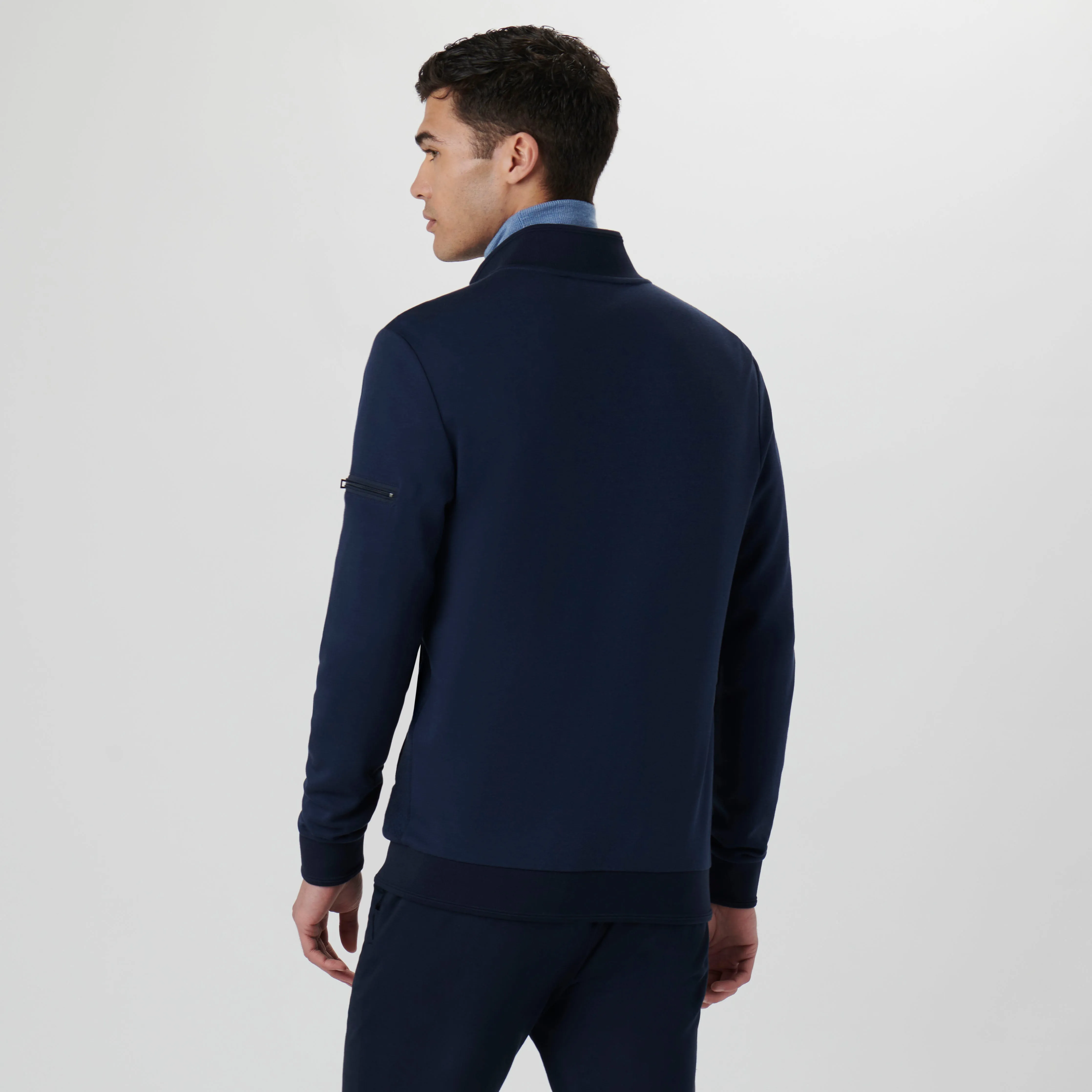 Knit Jacket sold by Bugatchi product image thumbnail 4