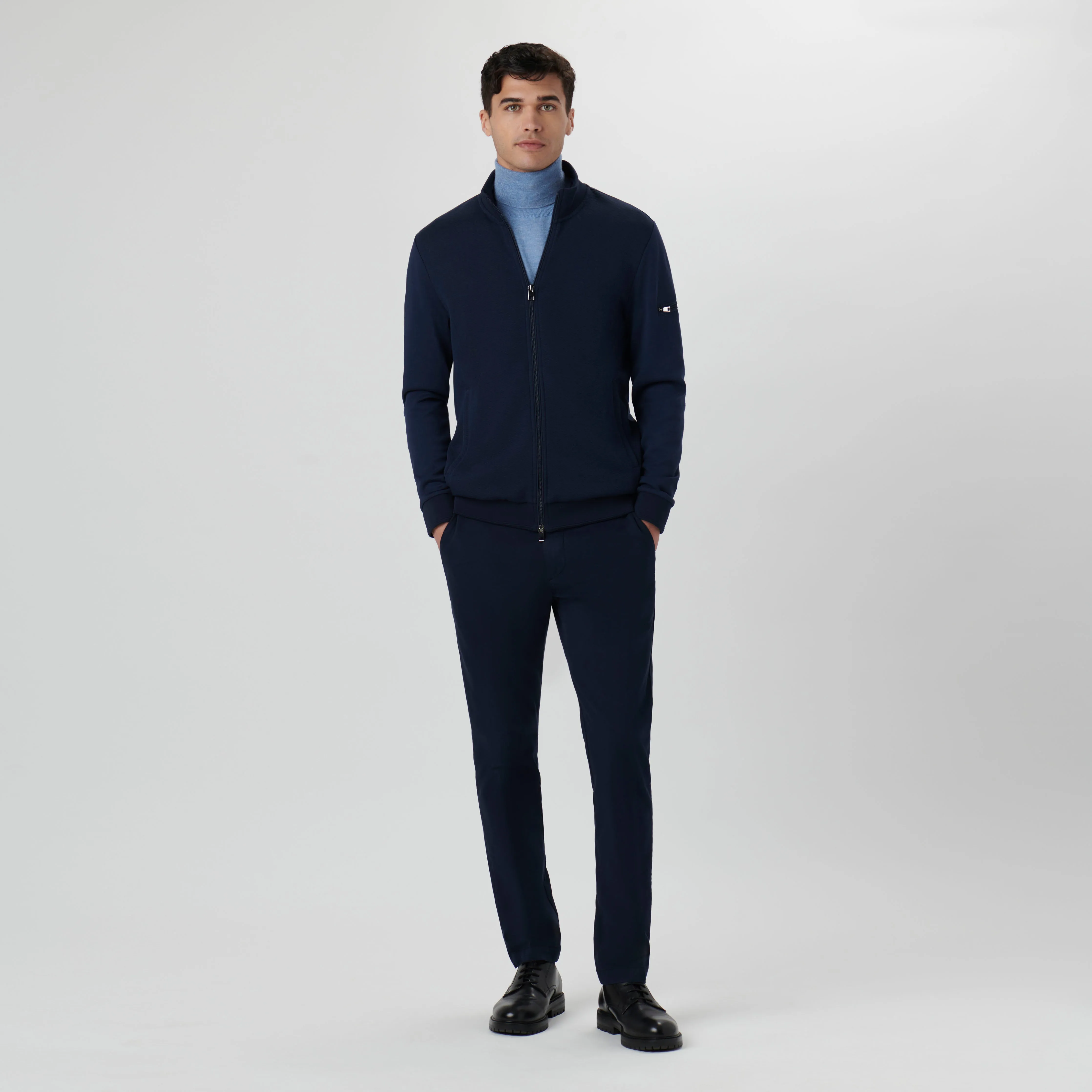 Knit Jacket sold by Bugatchi product image thumbnail 5