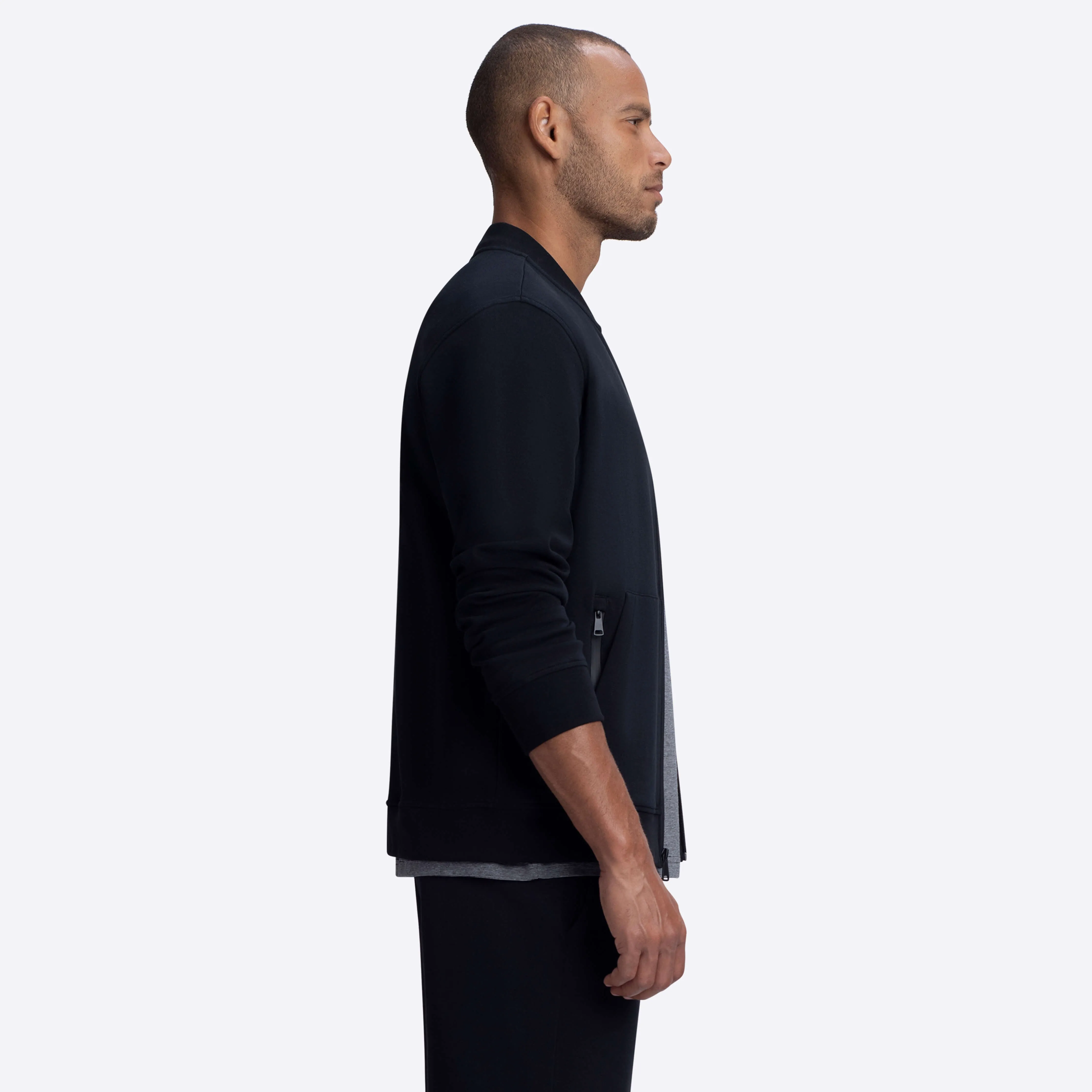 Full Zip Sweatshirt sold by Bugatchi product image thumbnail 3