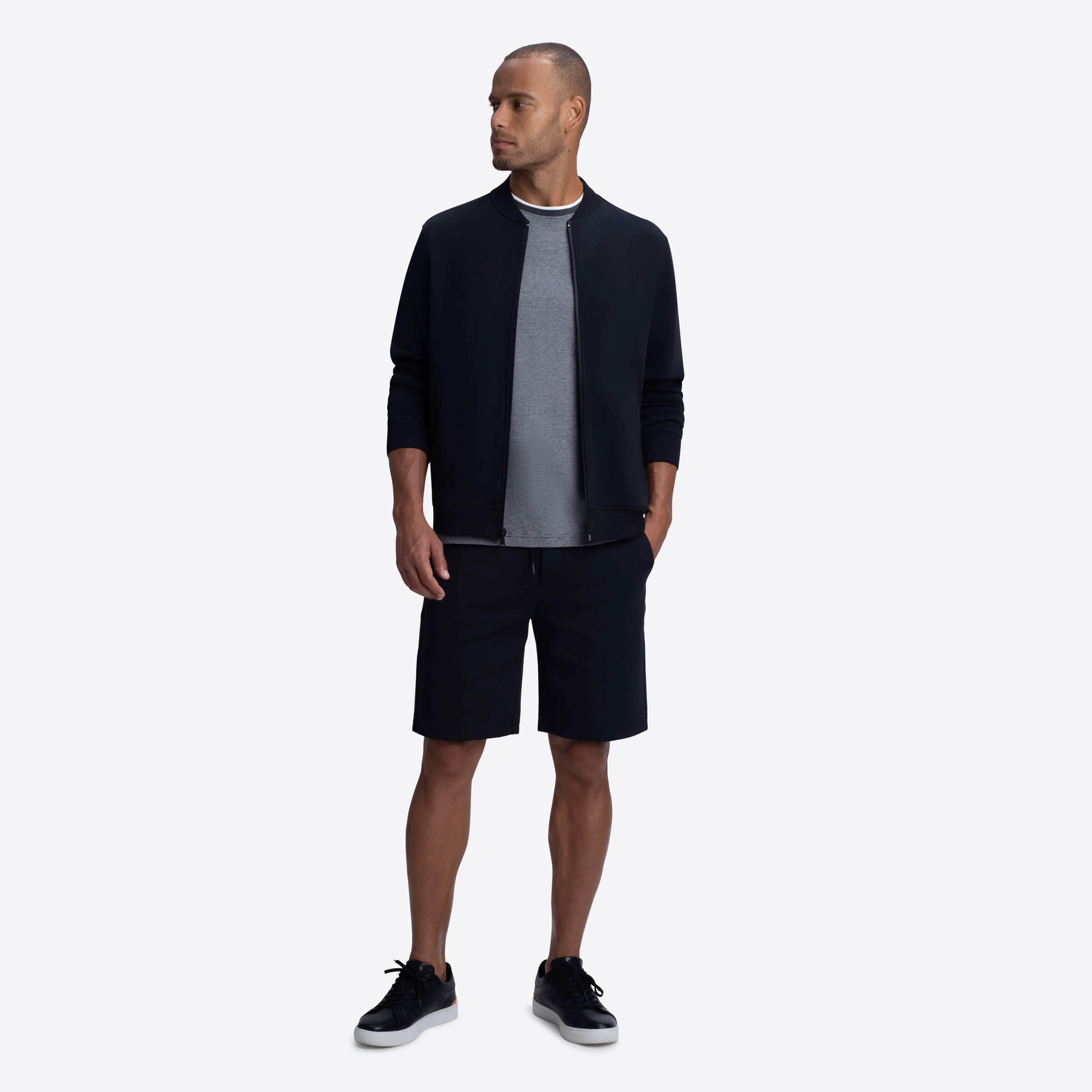 Full Zip Sweatshirt sold by Bugatchi product image thumbnail 5