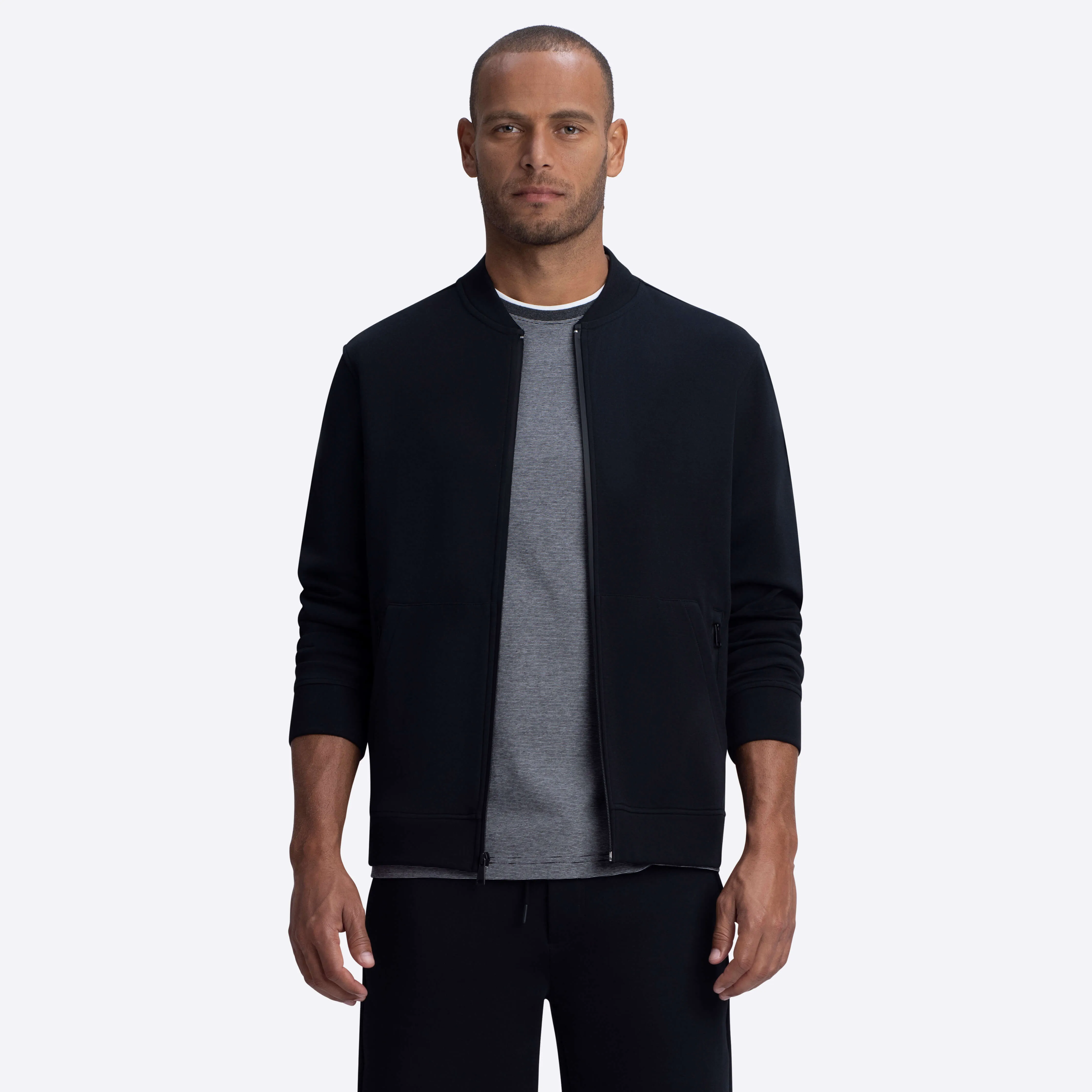 Full Zip Sweatshirt sold by Bugatchi product image thumbnail 2