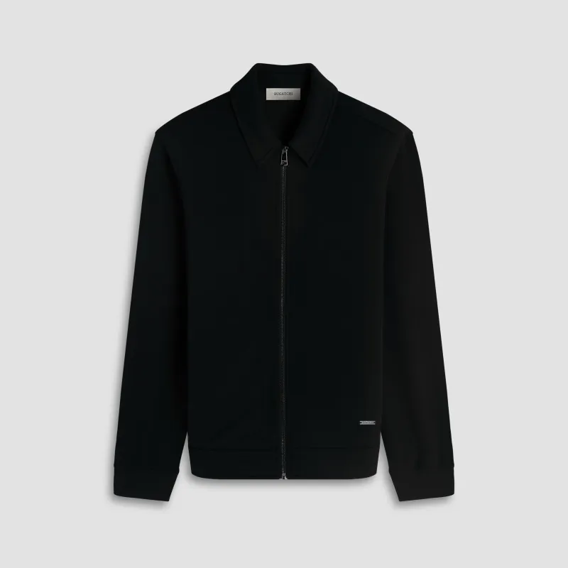 Soft Touch Blouson Knit Jacket sold by Bugatchi