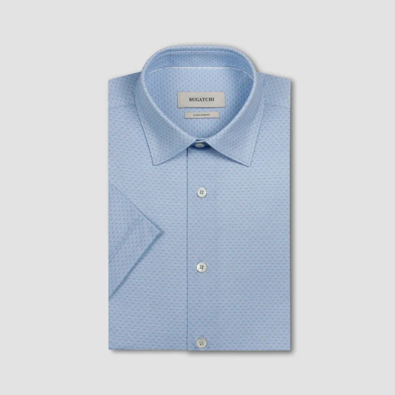 Miles OoohCotton Cocktail Glass Short-Sleeve Shirt made by Bugatchi