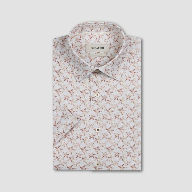 Milo OoohCotton Floral Short-Sleeve Shirt sold by Bugatchi