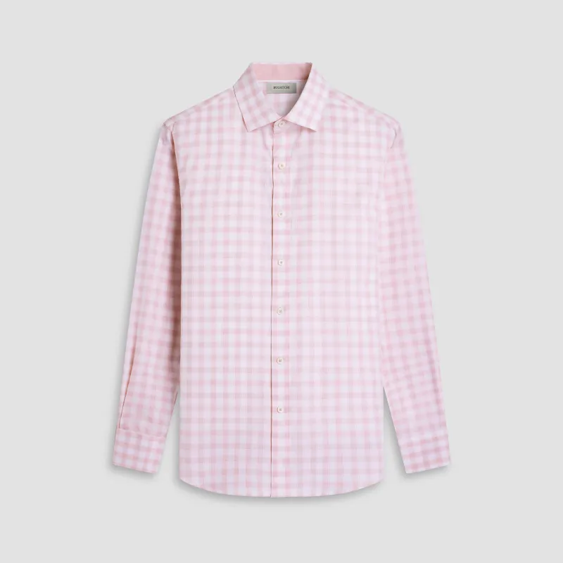 Axel Tonal Plaid Shirt sold by Bugatchi