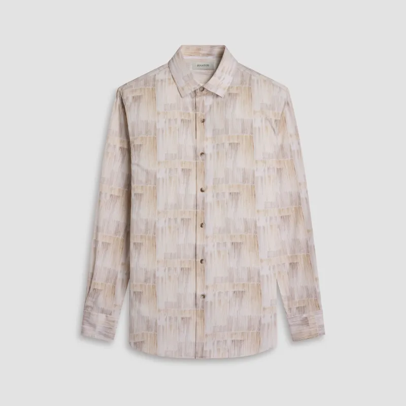 Julian Brushstroke Shirt made by Bugatchi