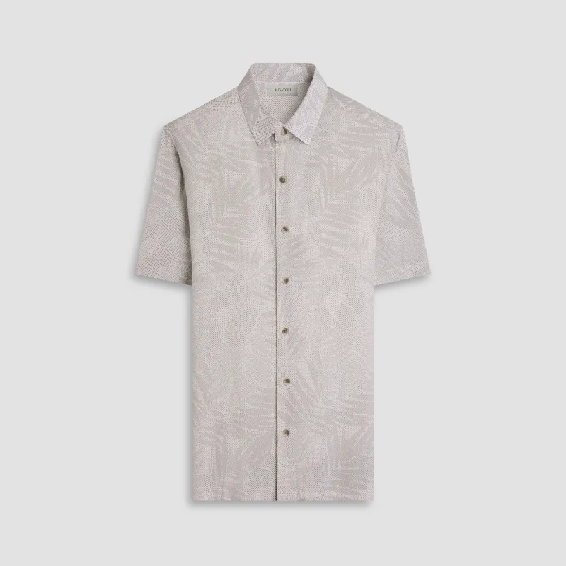Vero Micro Dot Short-Sleeve Shirt sold by Bugatchi