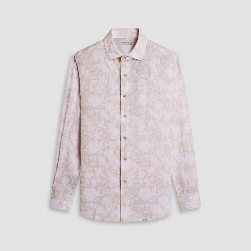 Julian Shadow Floral Shirt made by Bugatchi