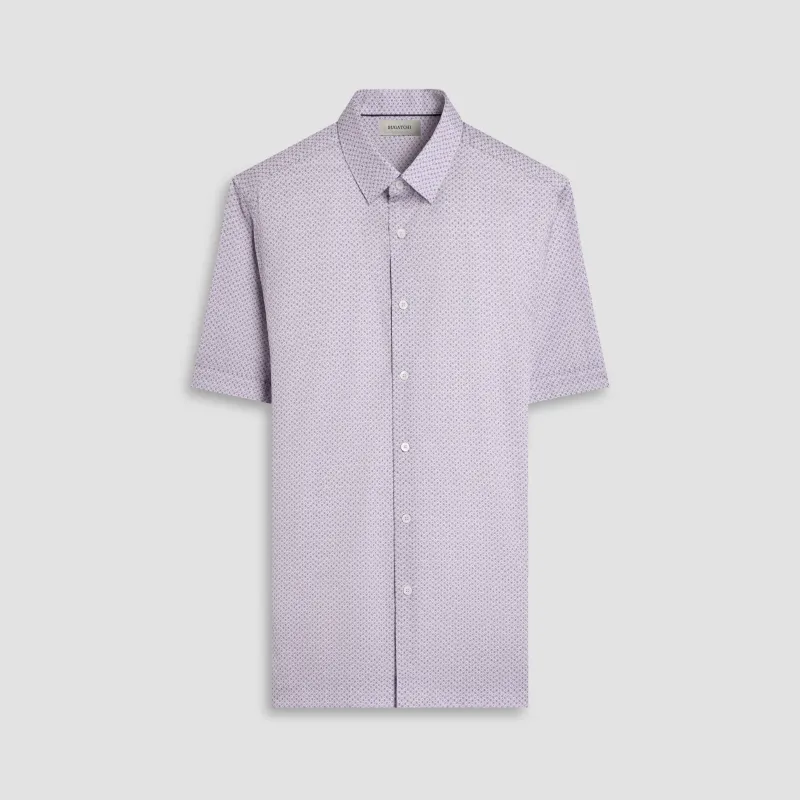 Vero Floral Short-Sleeve Shirt made by Bugatchi