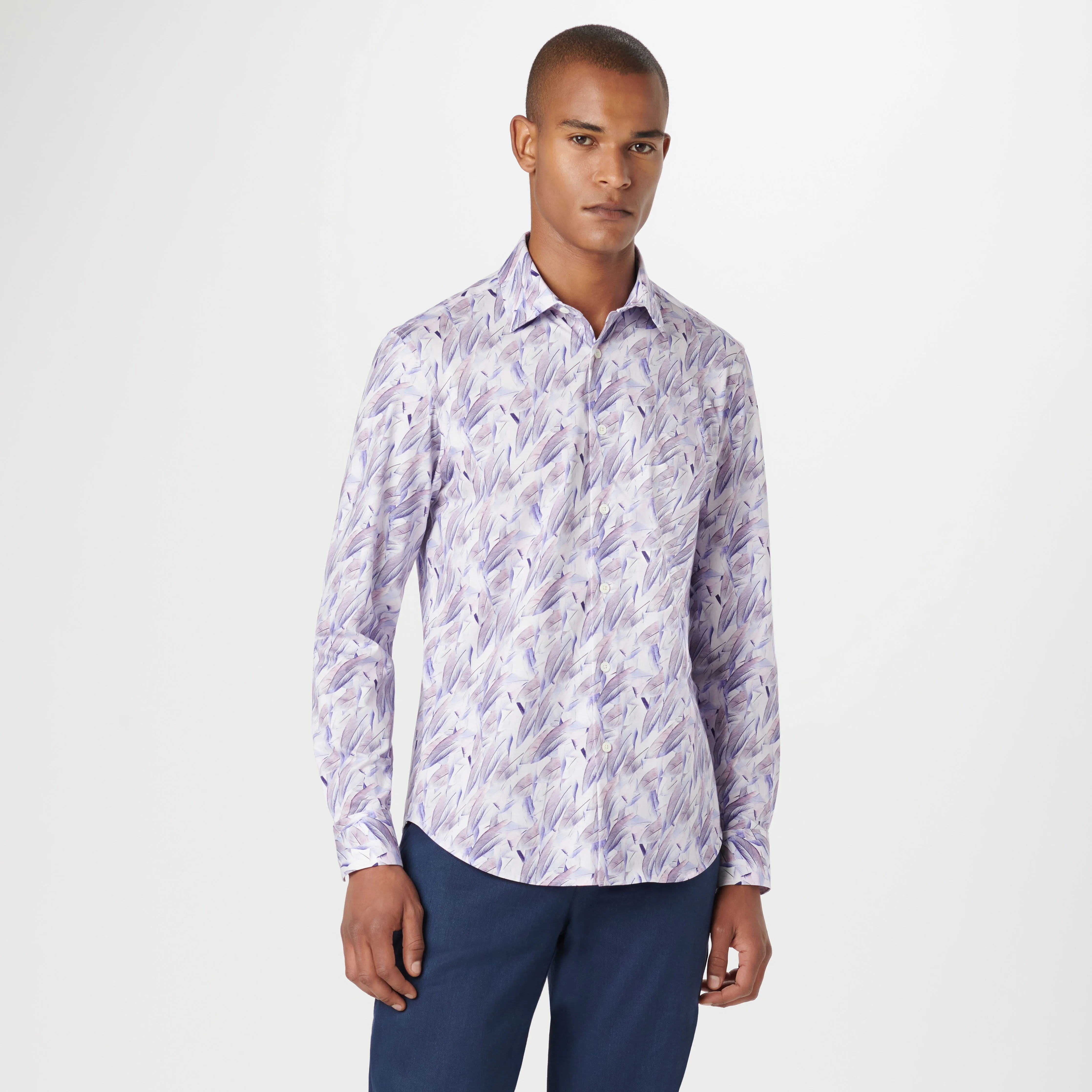 James Feathers OoohCotton Shirt sold by Bugatchi product image thumbnail 2