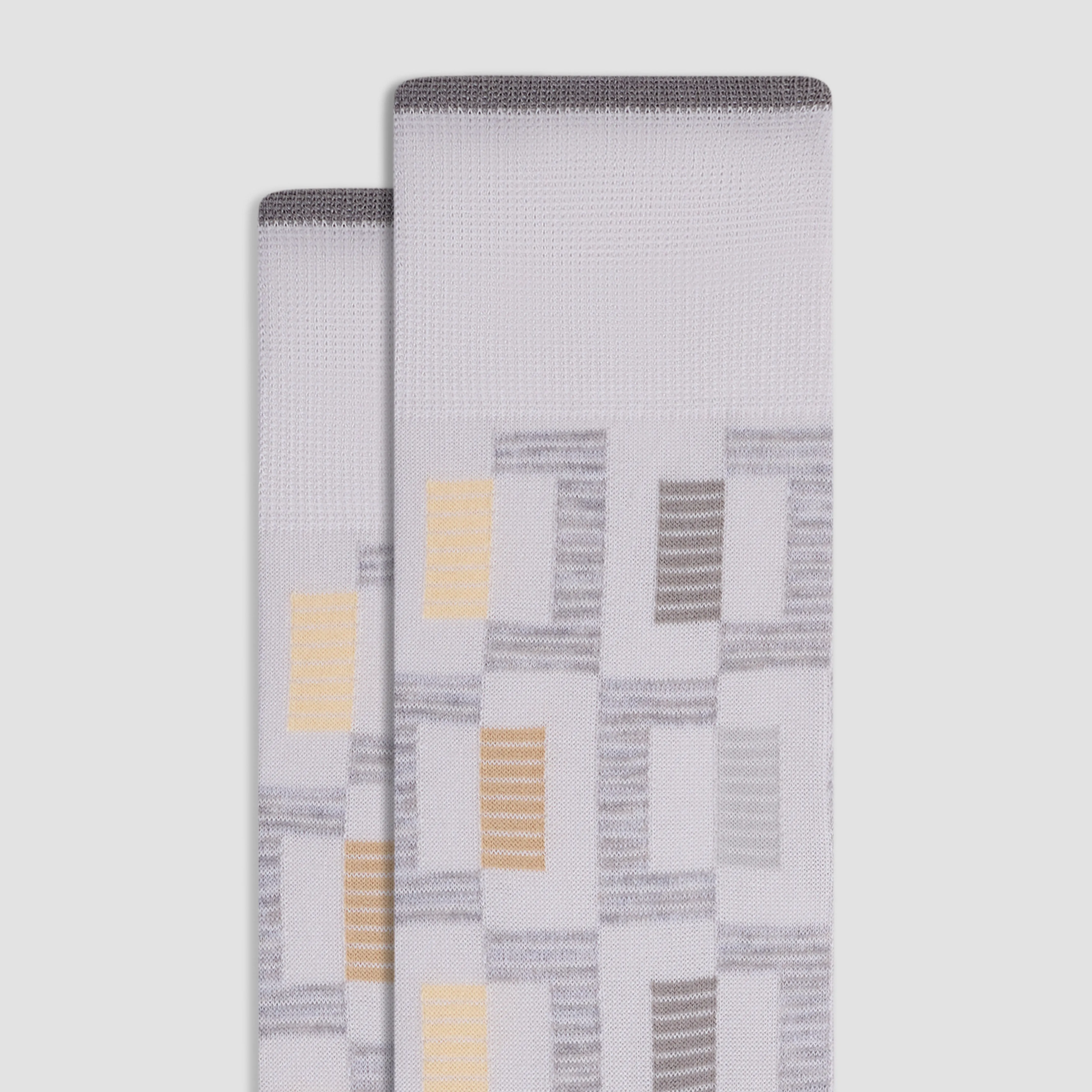Geometric Mid-Calf Socks sold by Bugatchi product image thumbnail 2