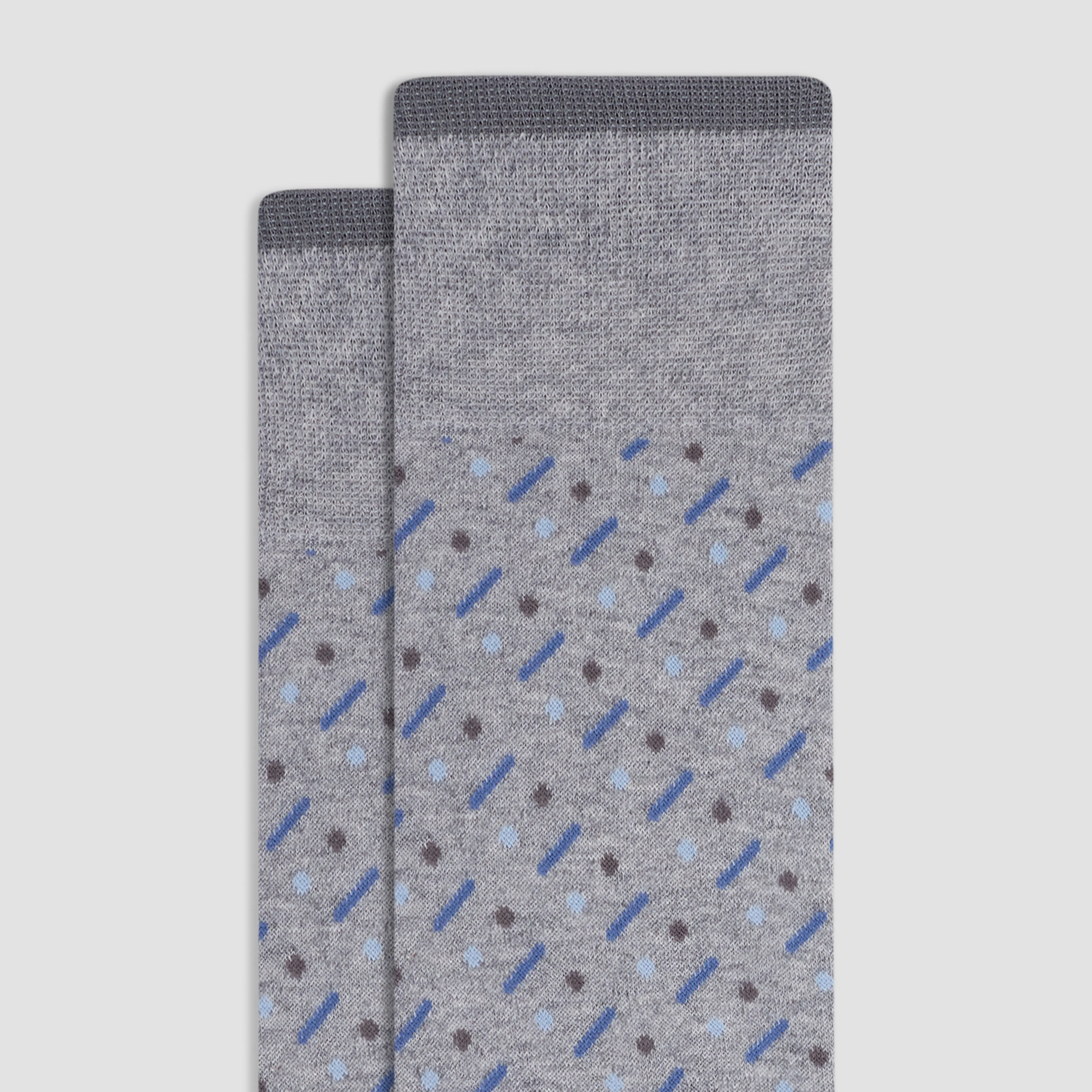 Geometric Mid-Calf Socks sold by Bugatchi product image thumbnail 2