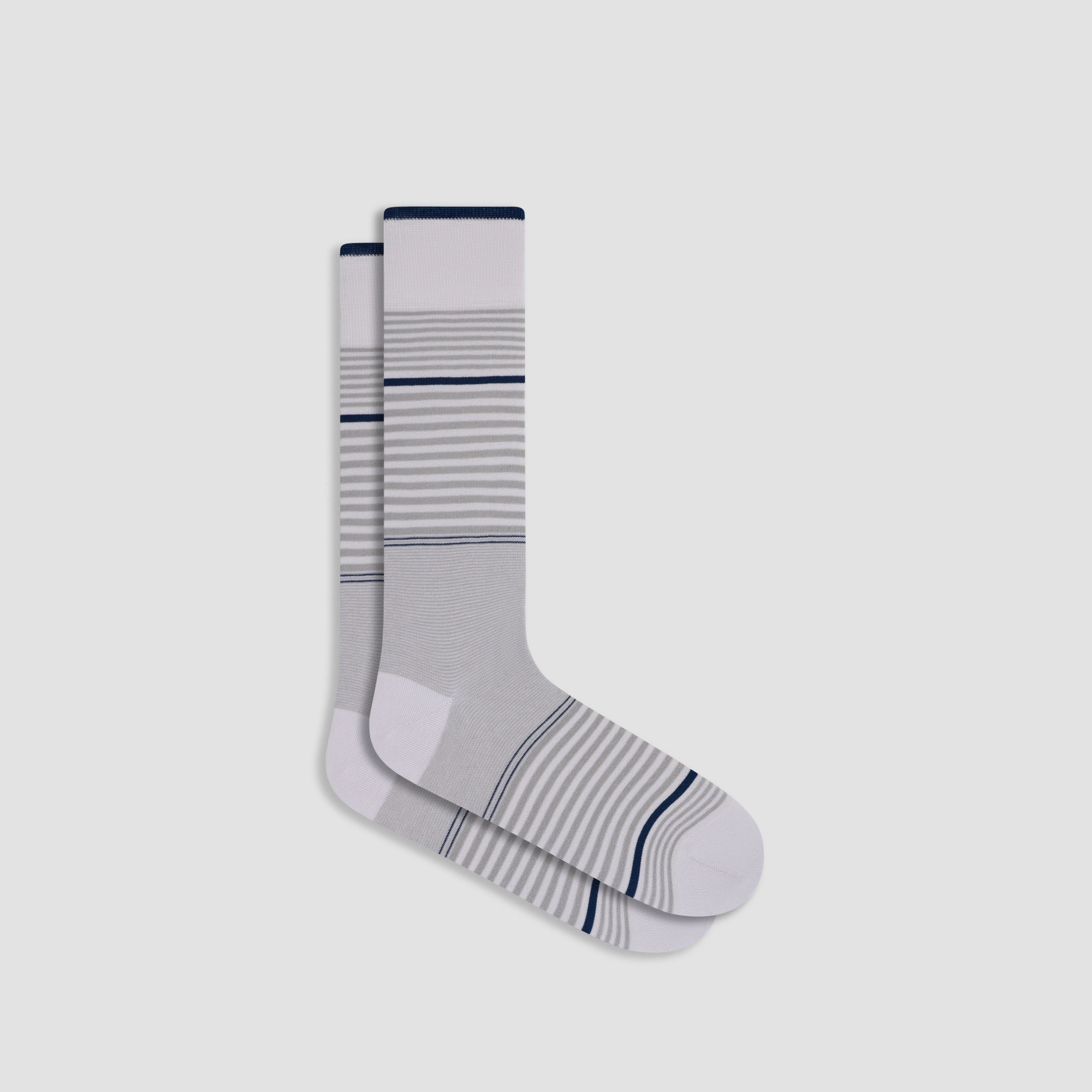 Striped Mid-Calf Socks sold by Bugatchi