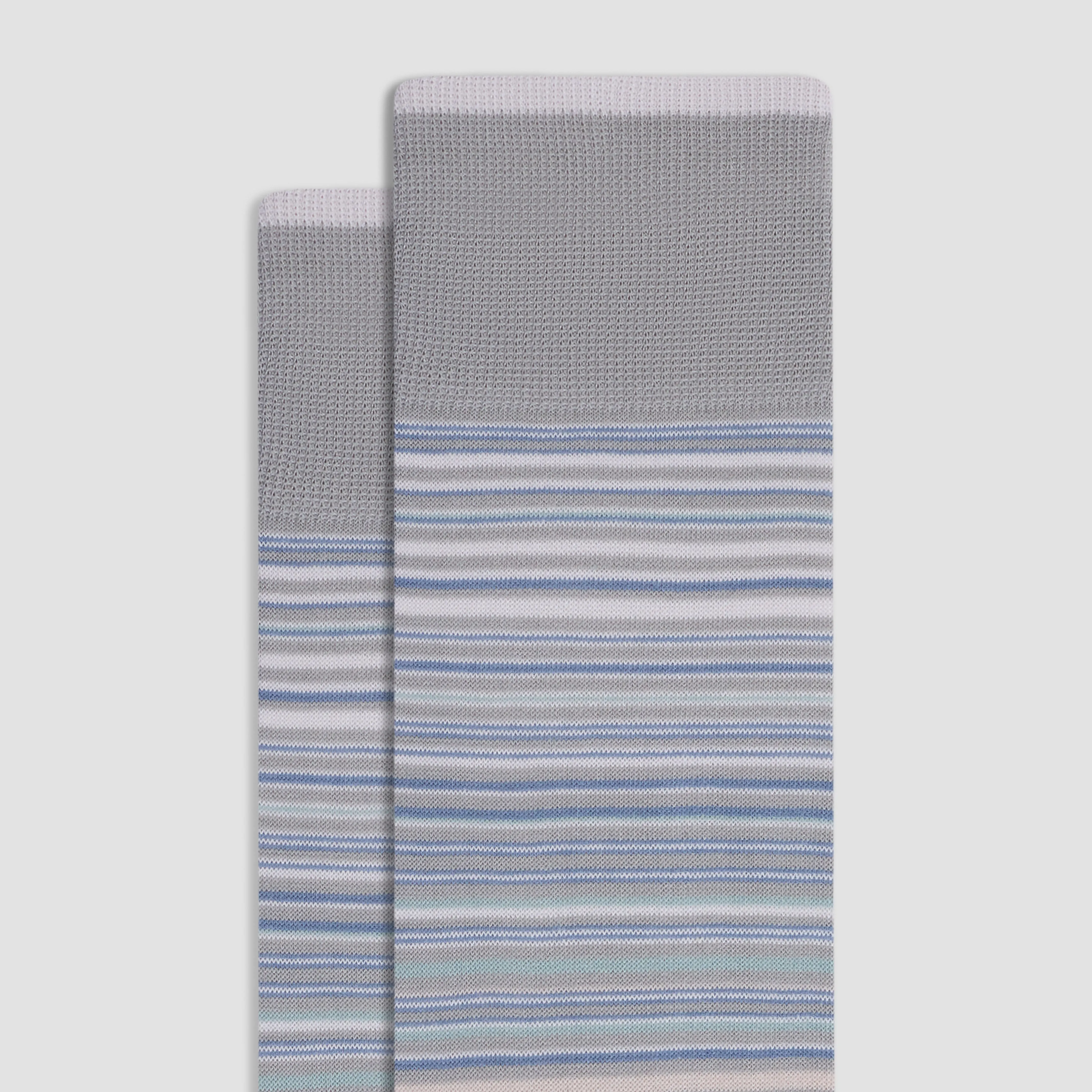 Striped Mid-Calf Socks sold by Bugatchi product image thumbnail 2