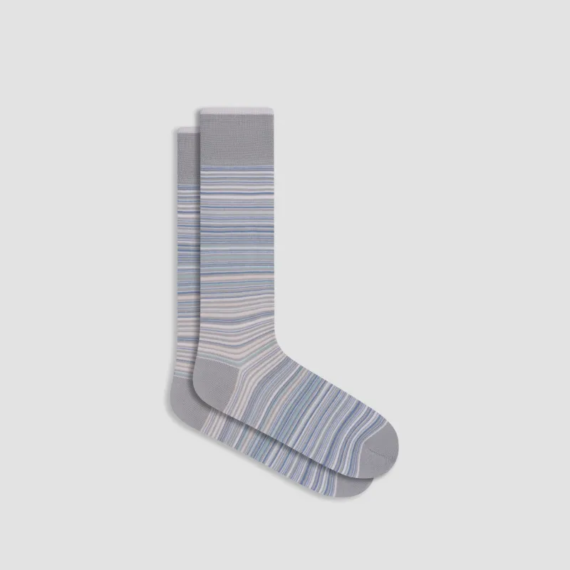 Striped Mid-Calf Socks sold by Bugatchi