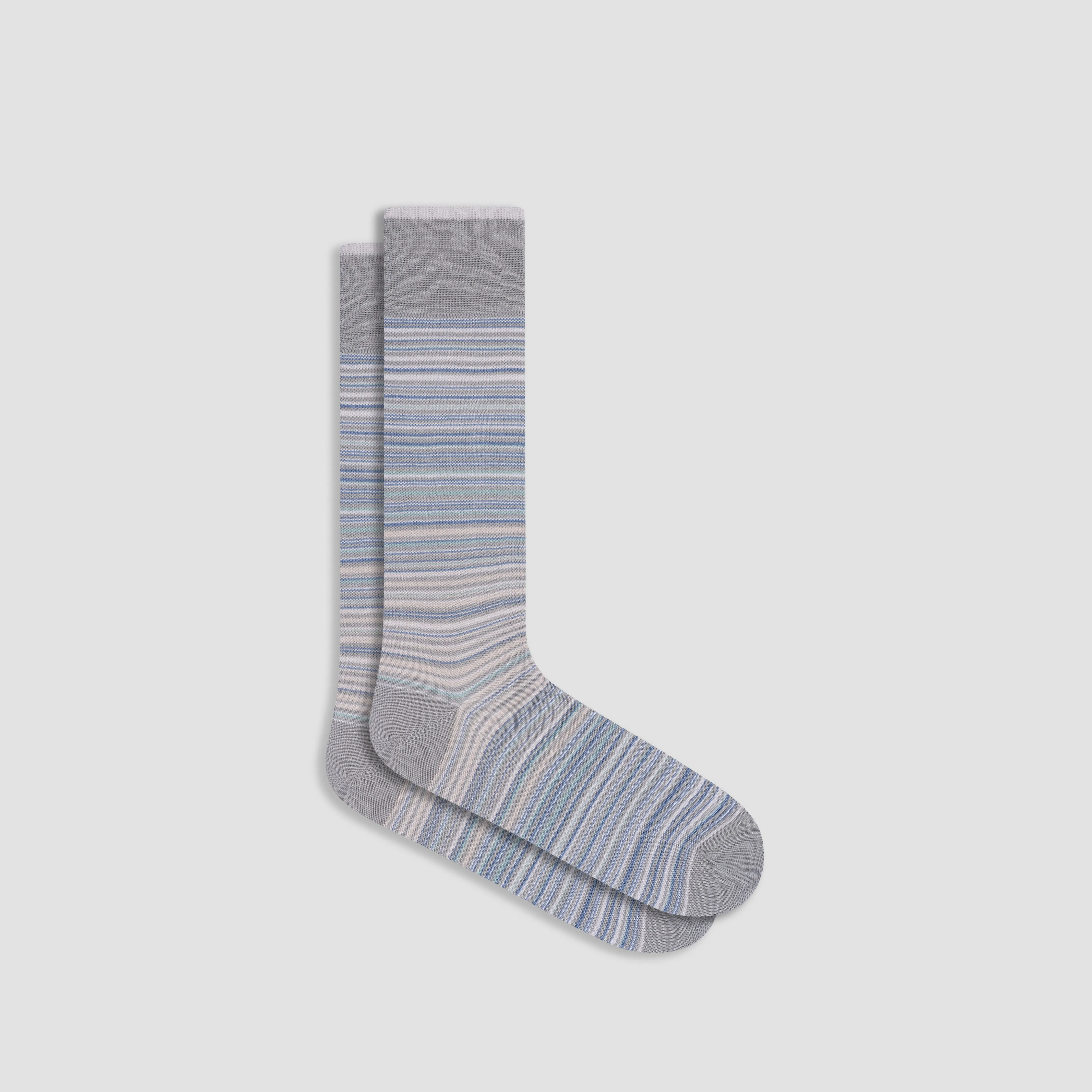 Striped Mid-Calf Socks sold by Bugatchi