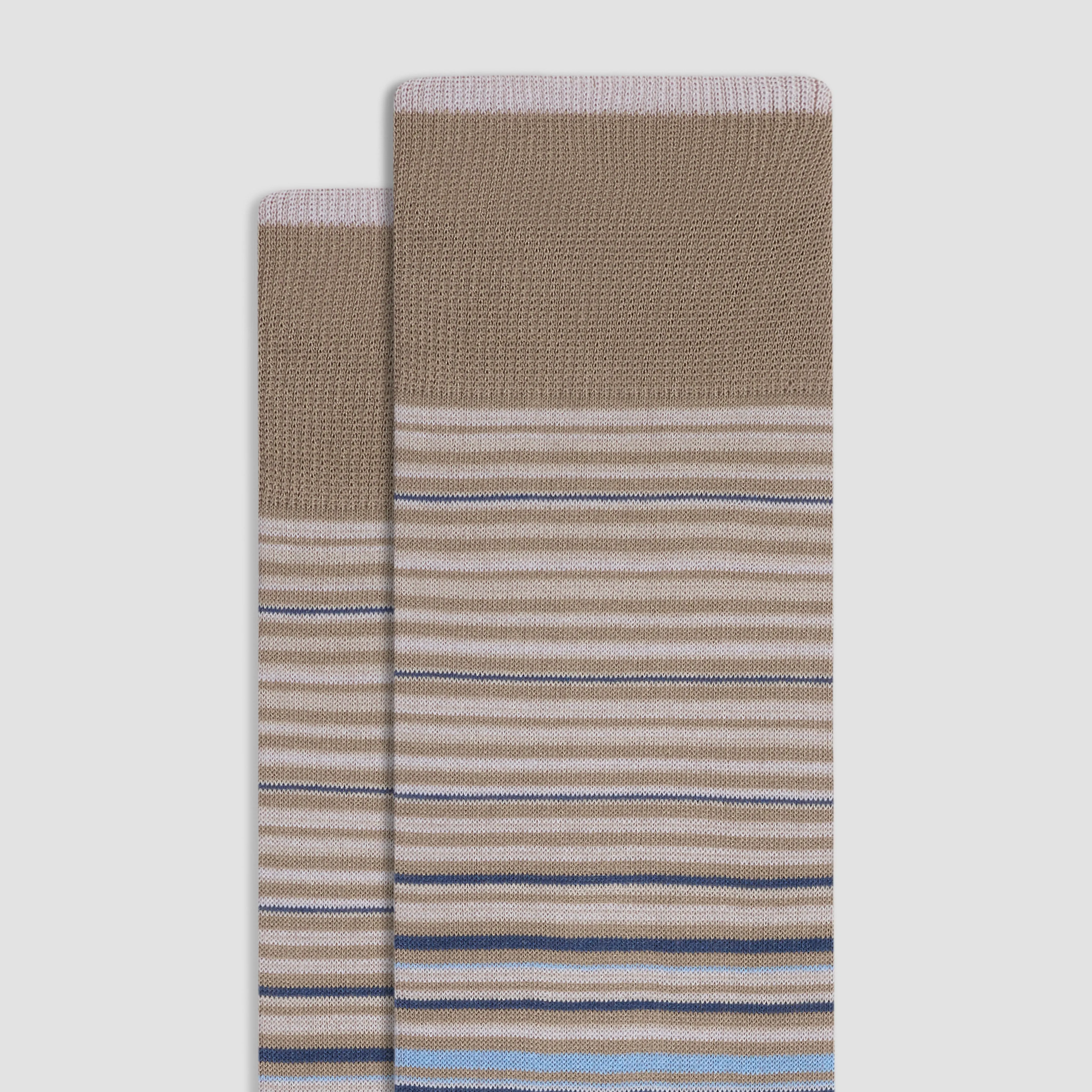 Striped Mid-Calf Socks sold by Bugatchi product image thumbnail 2